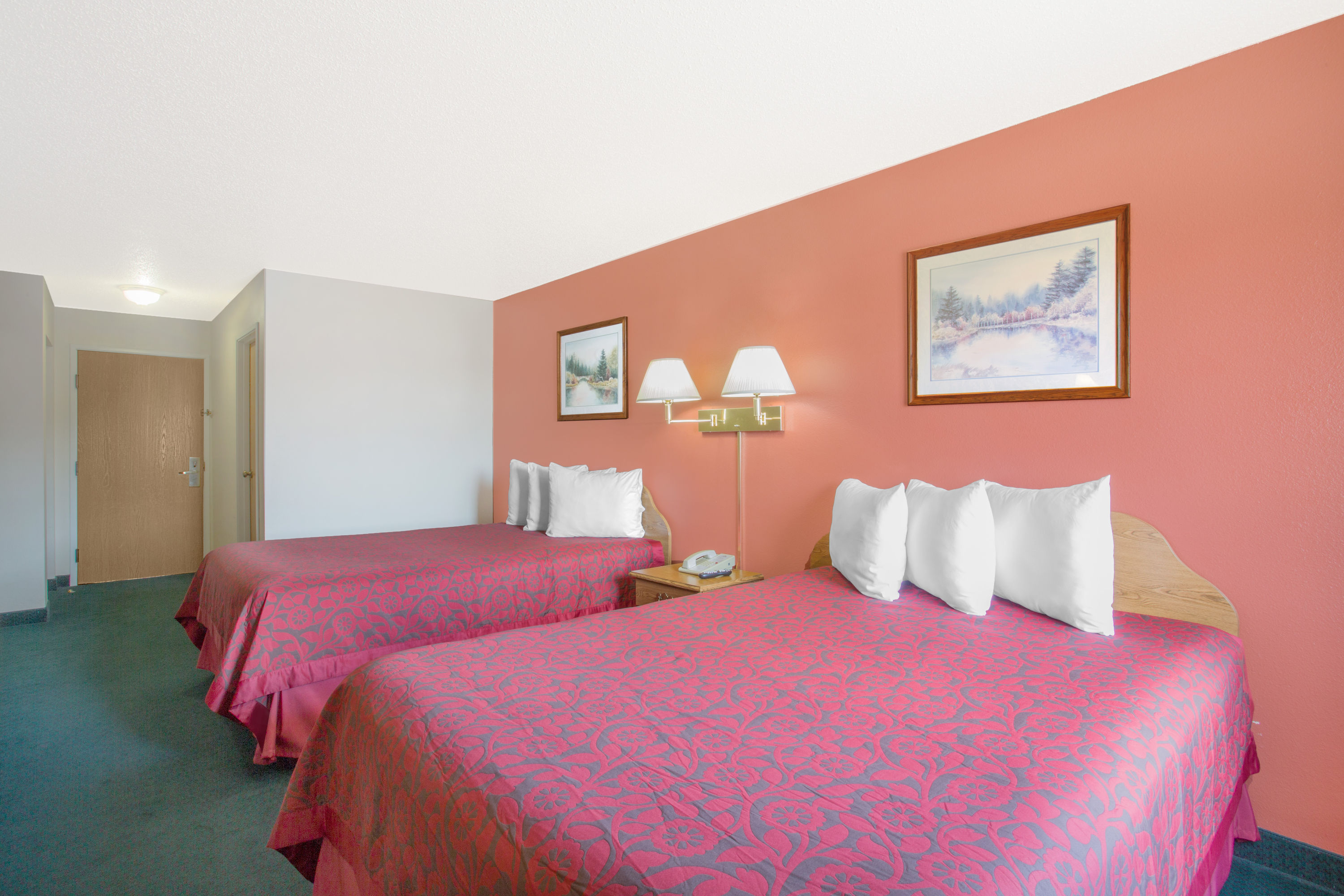 Guest room at the Days Inn by Wyndham Custer in Custer, South Dakota