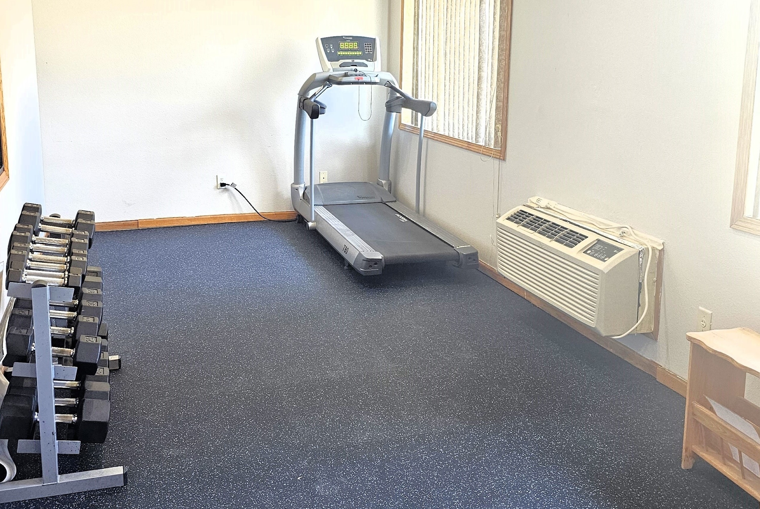 Fitness room at Days Inn by Wyndham North Sioux City in North Sioux City, South Dakota