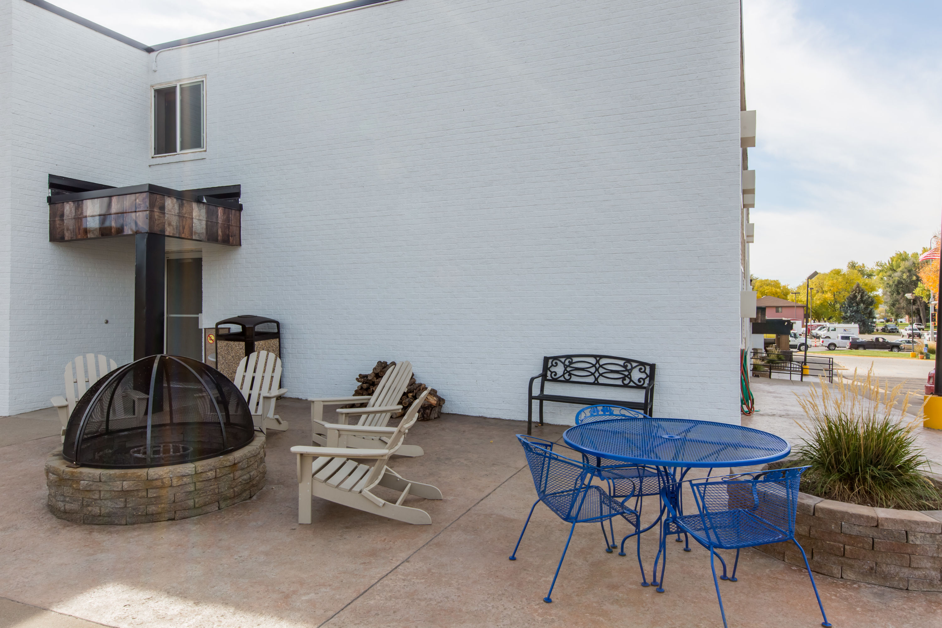 Firepit at Days Inn by Wyndham Pierre in Pierre, South Dakota