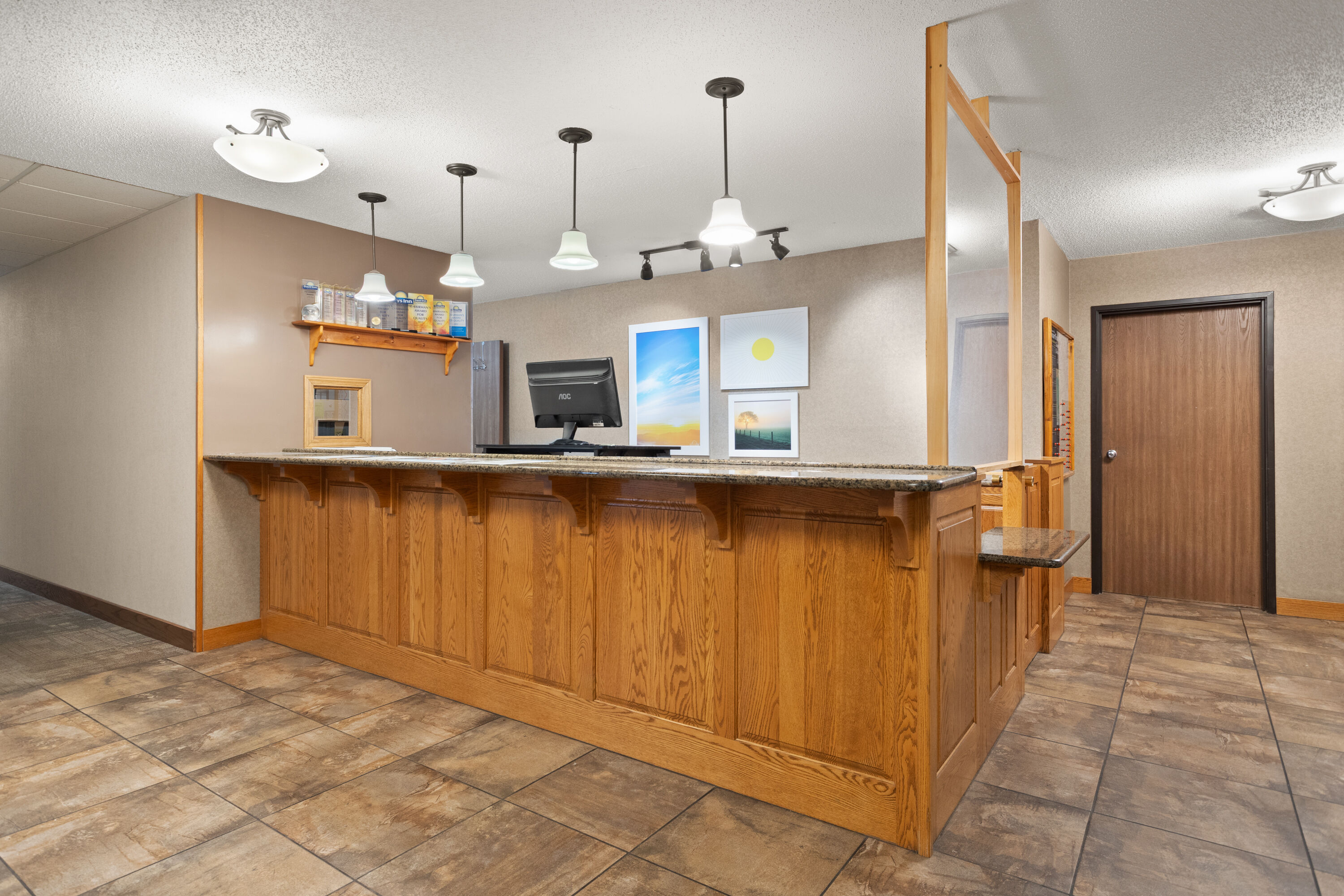 Days Inn by Wyndham Spearfish reception in Spearfish, South Dakota