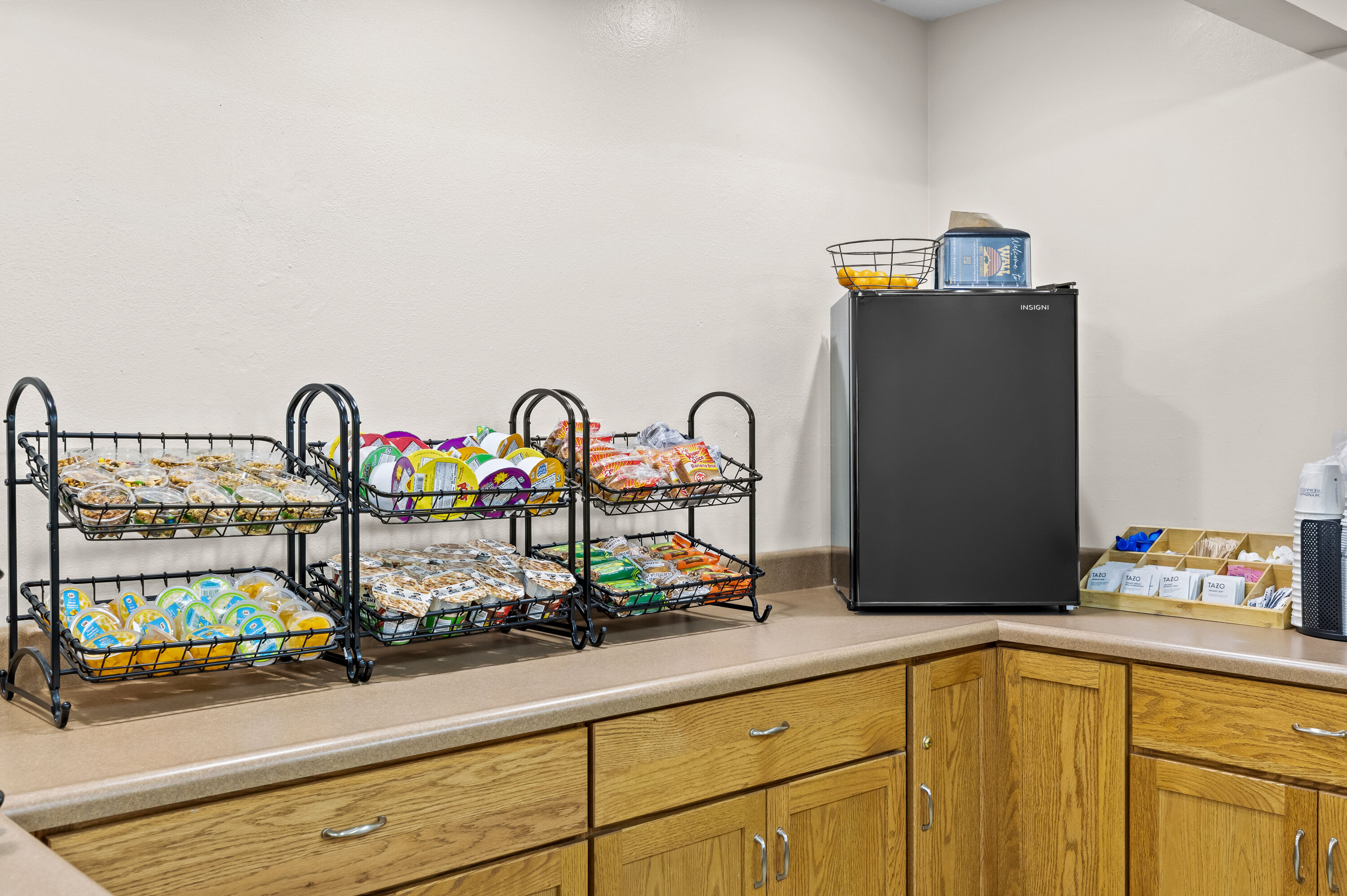 Days Inn by Wyndham Wall restaurant breakfast area close up in Wall, South Dakota