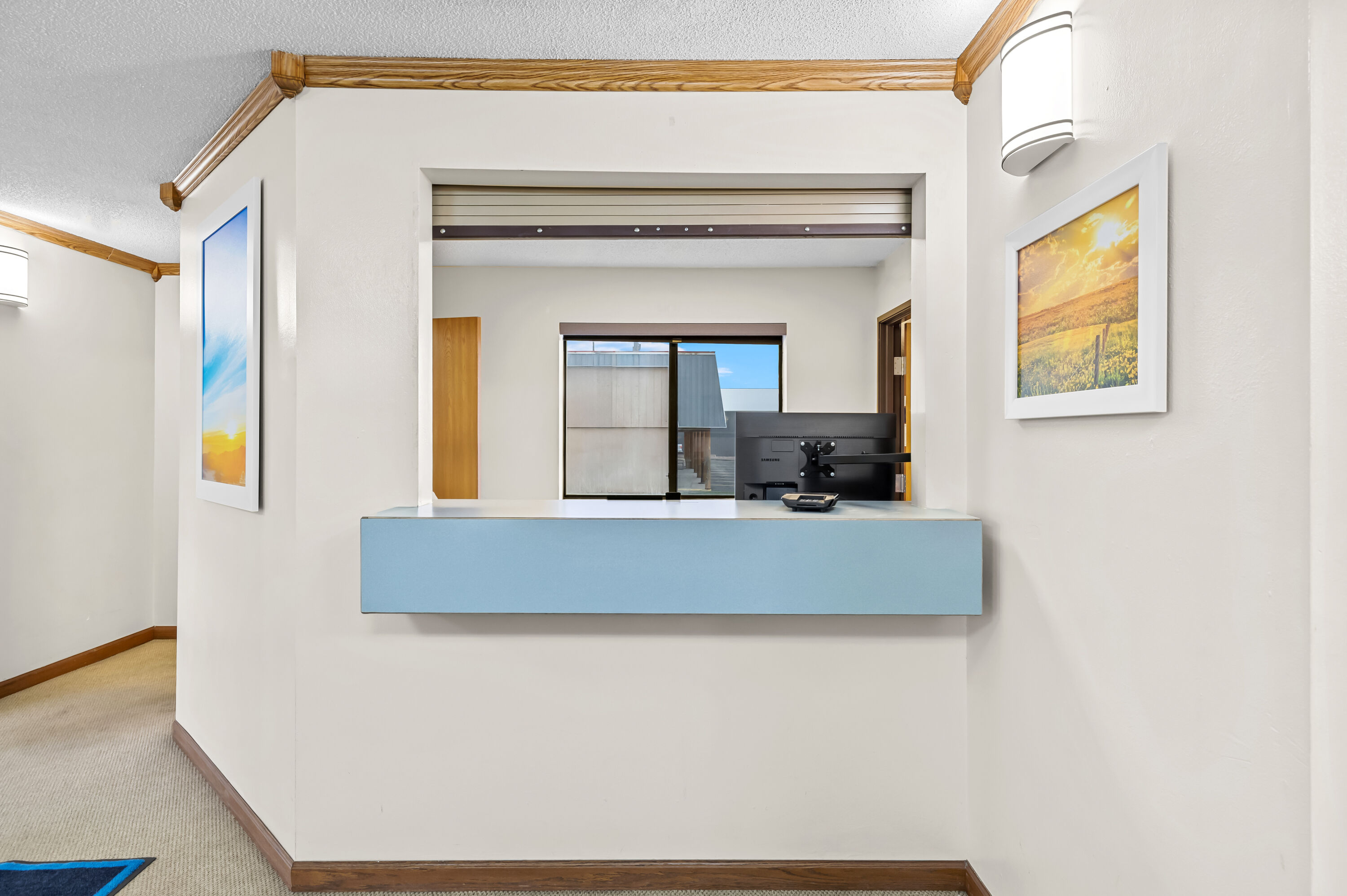Days Inn by Wyndham Wall reception in Wall, South Dakota