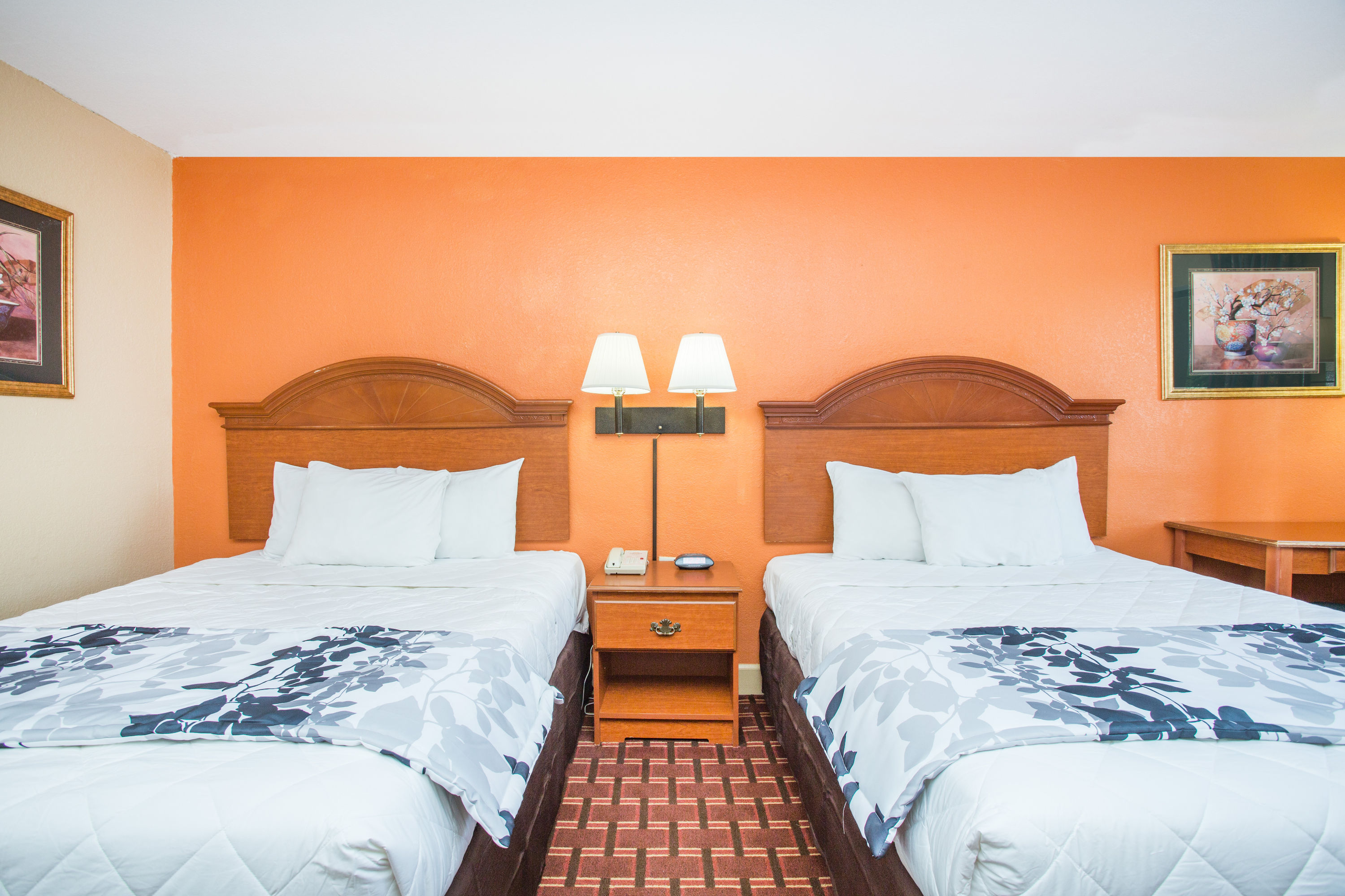 Guest room at the Days Inn by Wyndham Athens in Athens, Tennessee