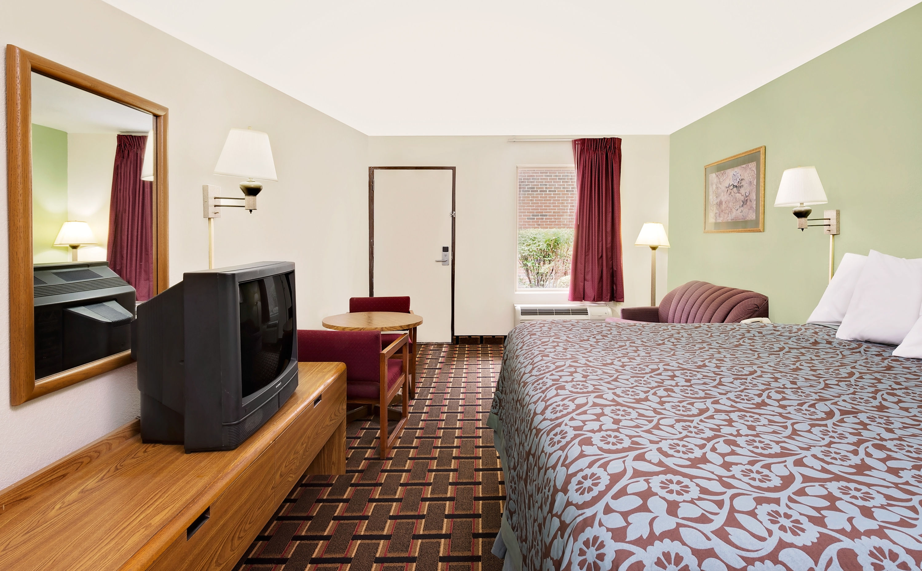 Guest room at the Days Inn by Wyndham Cleveland TN in Cleveland, Tennessee