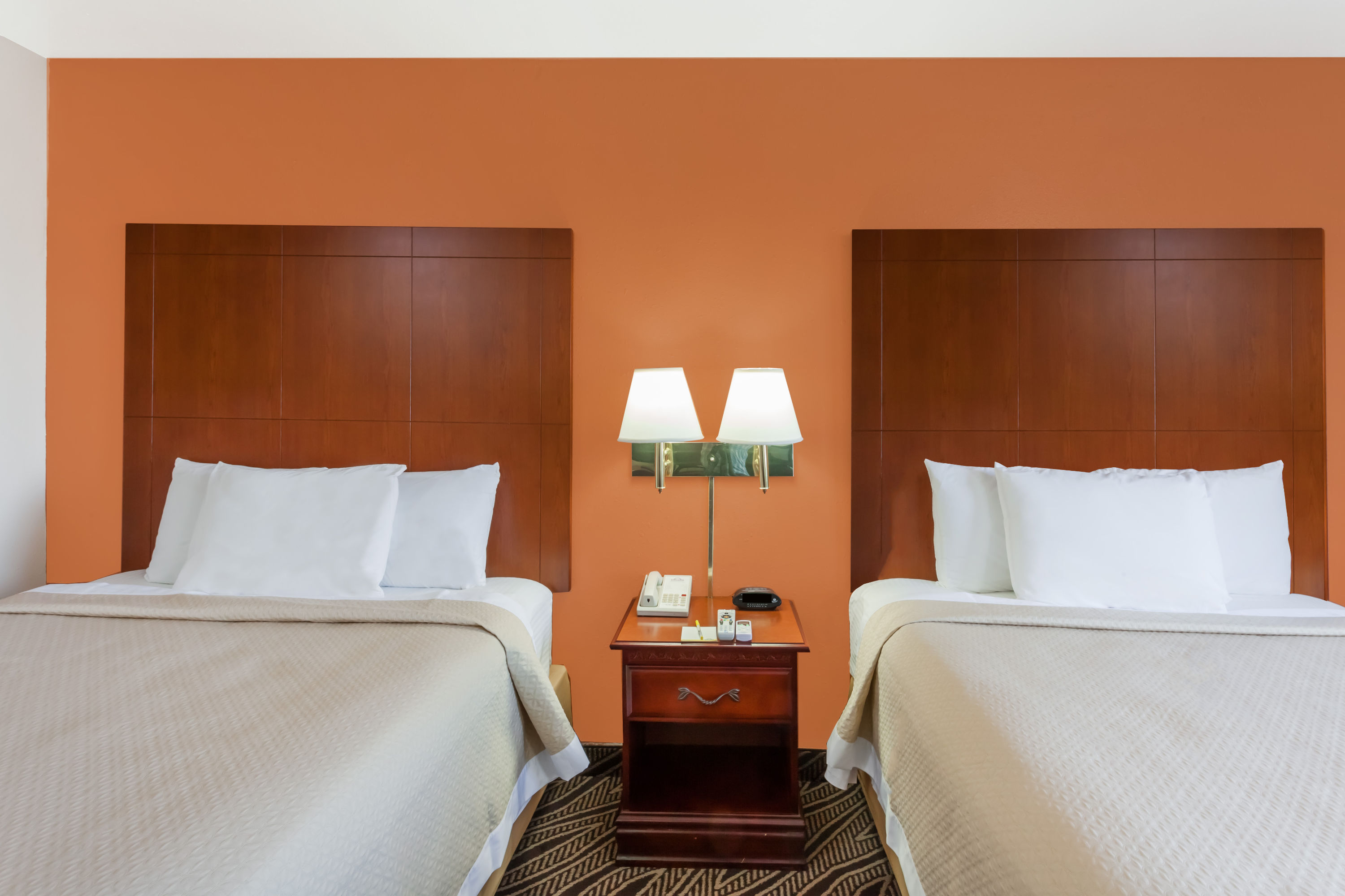 Guest room at the Days Inn by Wyndham Dyersburg in Dyersburg, Tennessee