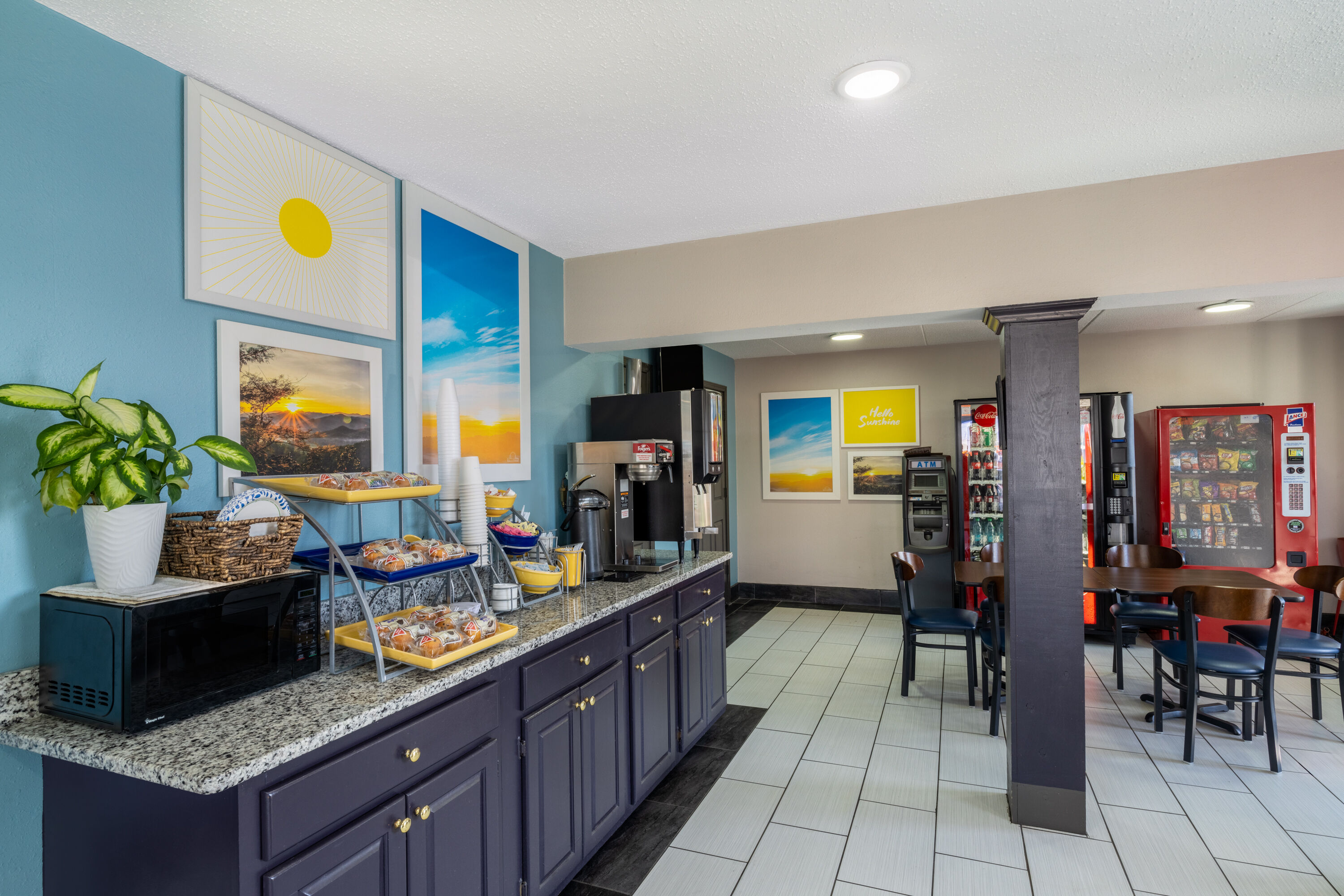 Free breakfast at Days Inn by Wyndham Greeneville in Greeneville, Tennessee