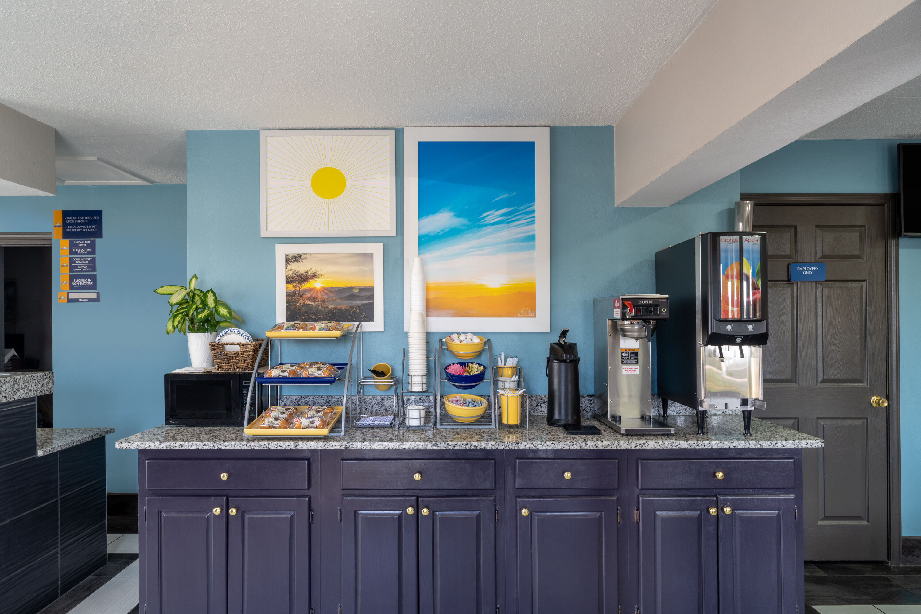 Free breakfast at Days Inn by Wyndham Greeneville in Greeneville, Tennessee