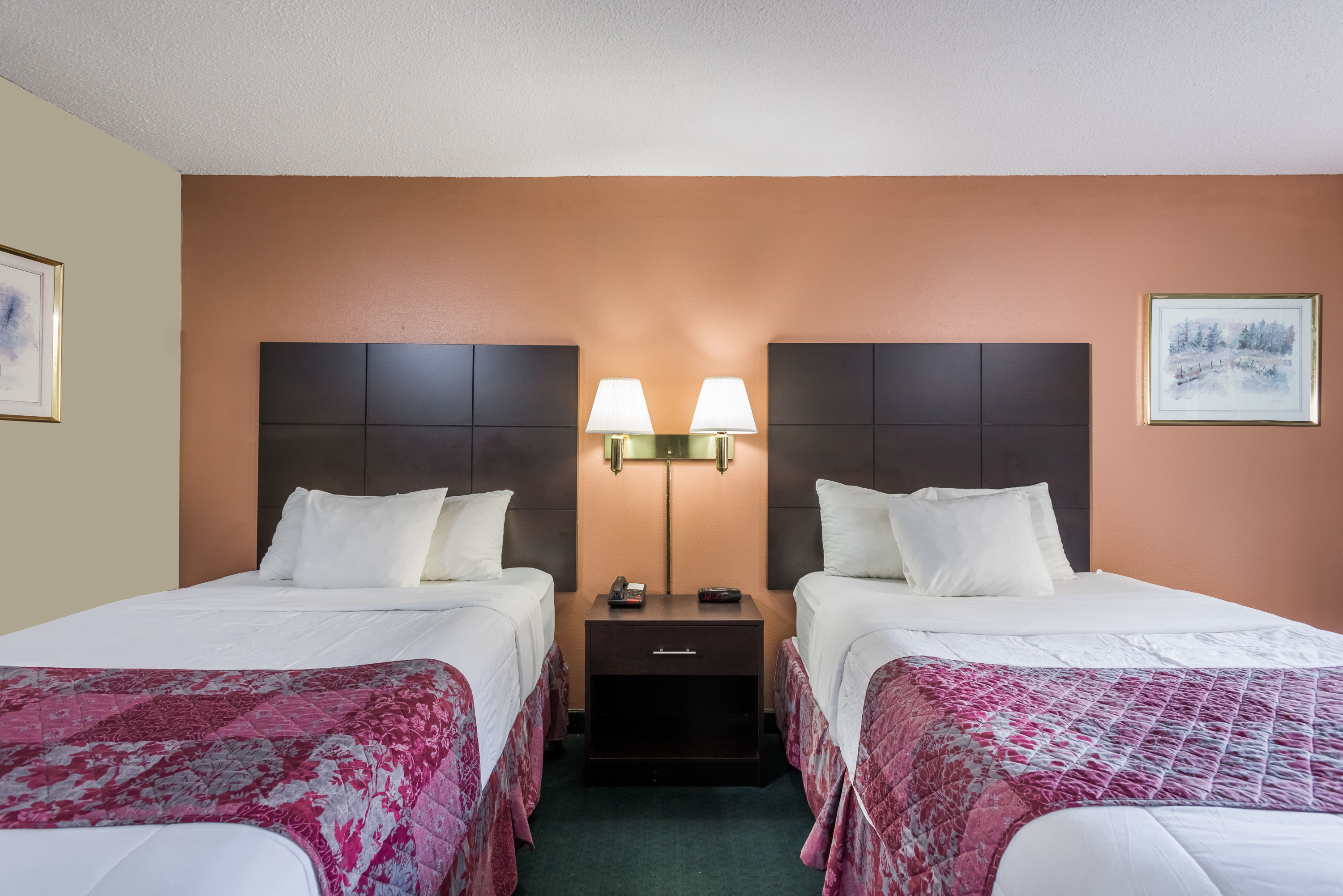 Guest room at the Days Inn by Wyndham Jellico - Tennessee State Line in Jellico, Tennessee