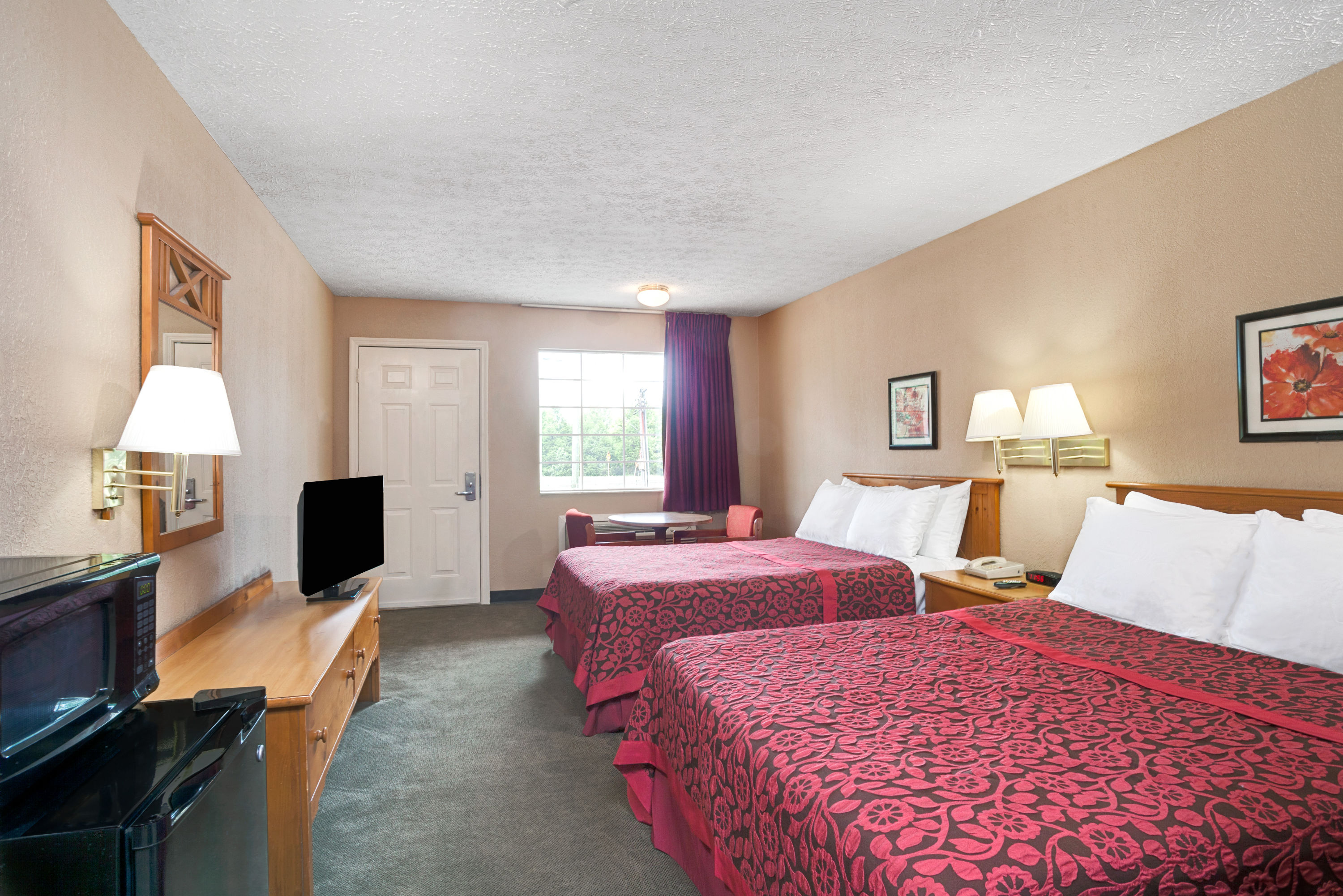 Guest room at the Days Inn by Wyndham Joelton/Nashville in Joelton, Tennessee