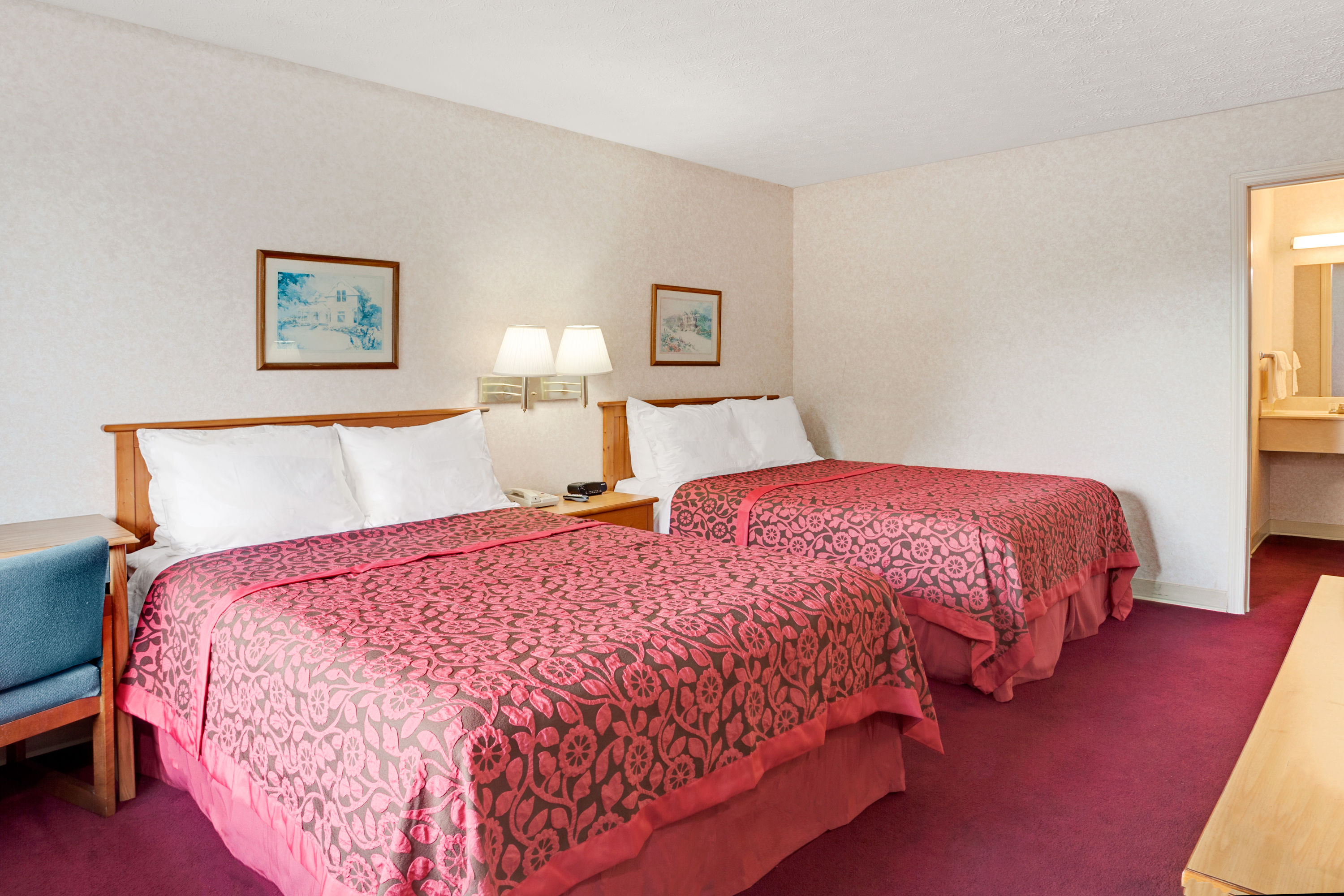 Guest room at the Days Inn by Wyndham Joelton/Nashville in Joelton, Tennessee