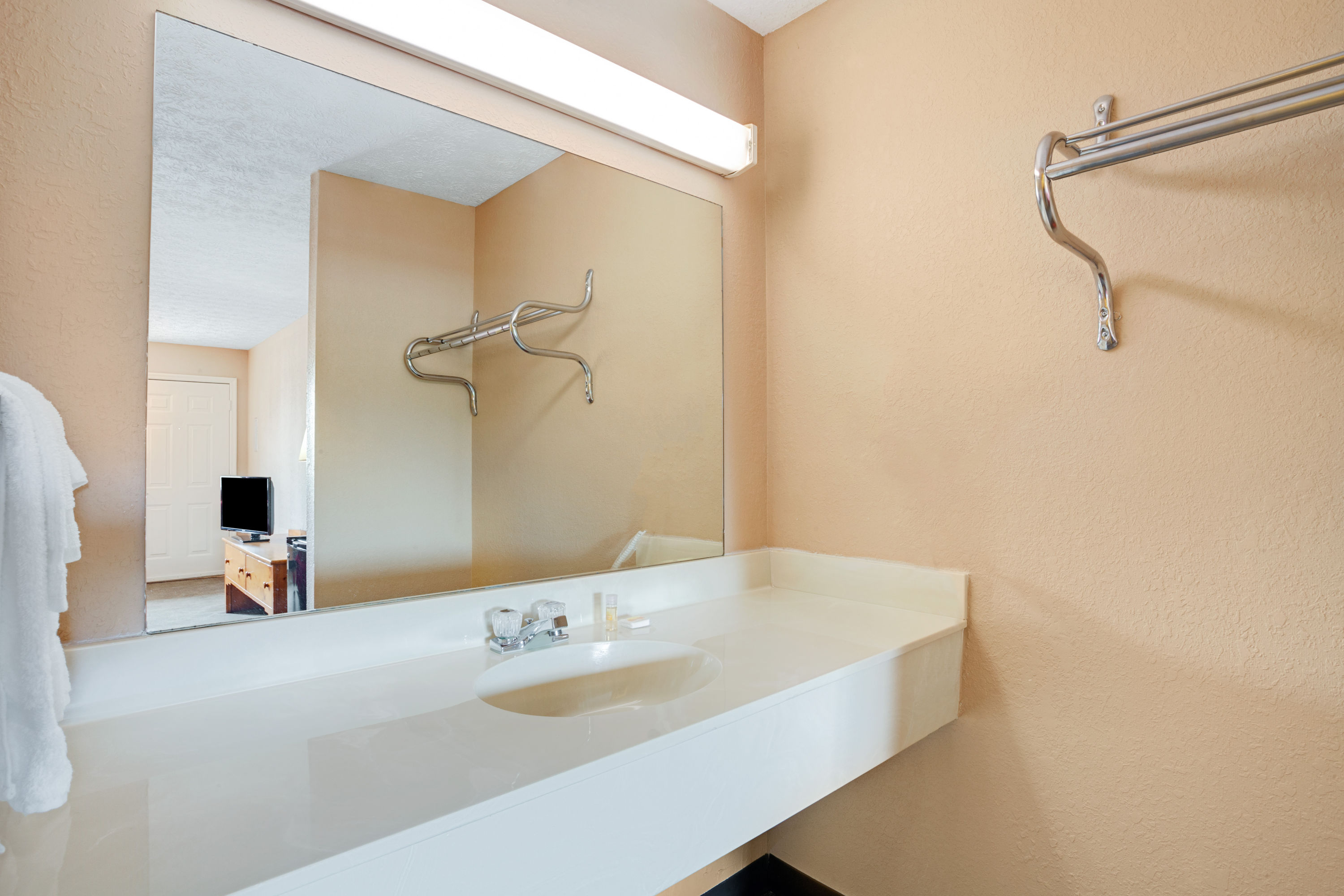 Guest room at the Days Inn by Wyndham Joelton/Nashville in Joelton, Tennessee