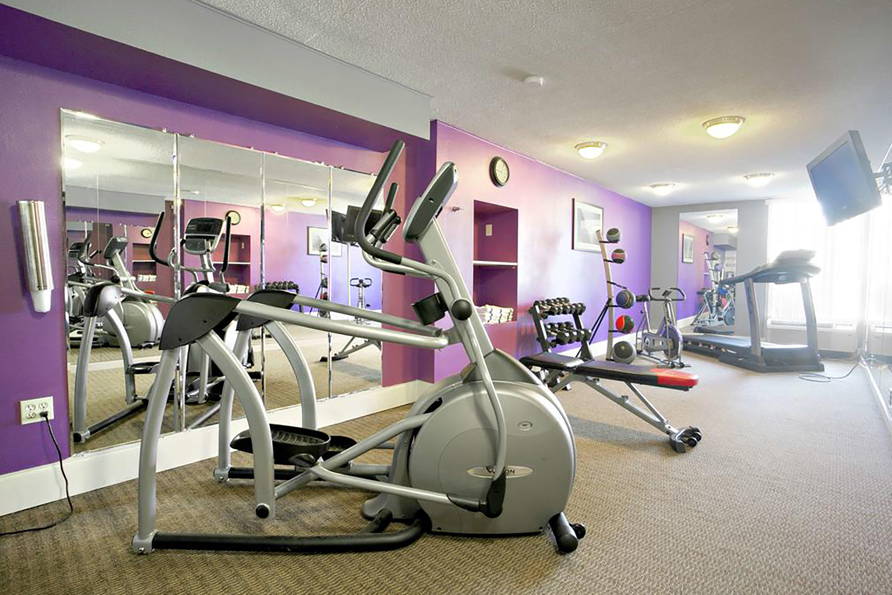 Fitness room at Days Inn & Suites by Wyndham Johnson City in Johnson City, Tennessee