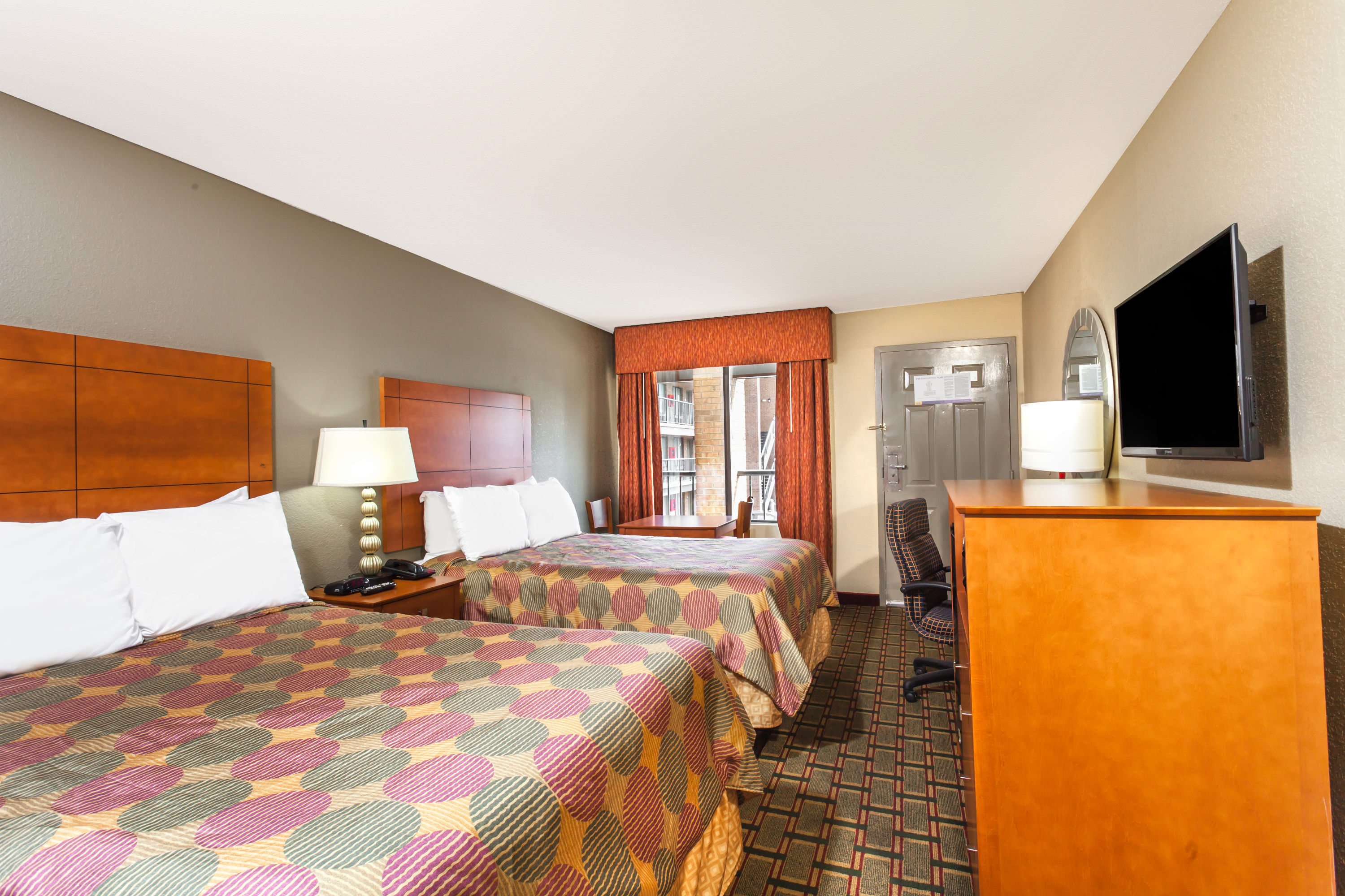 Guest room at the Days Inn by Wyndham Lebanon in Lebanon, Tennessee