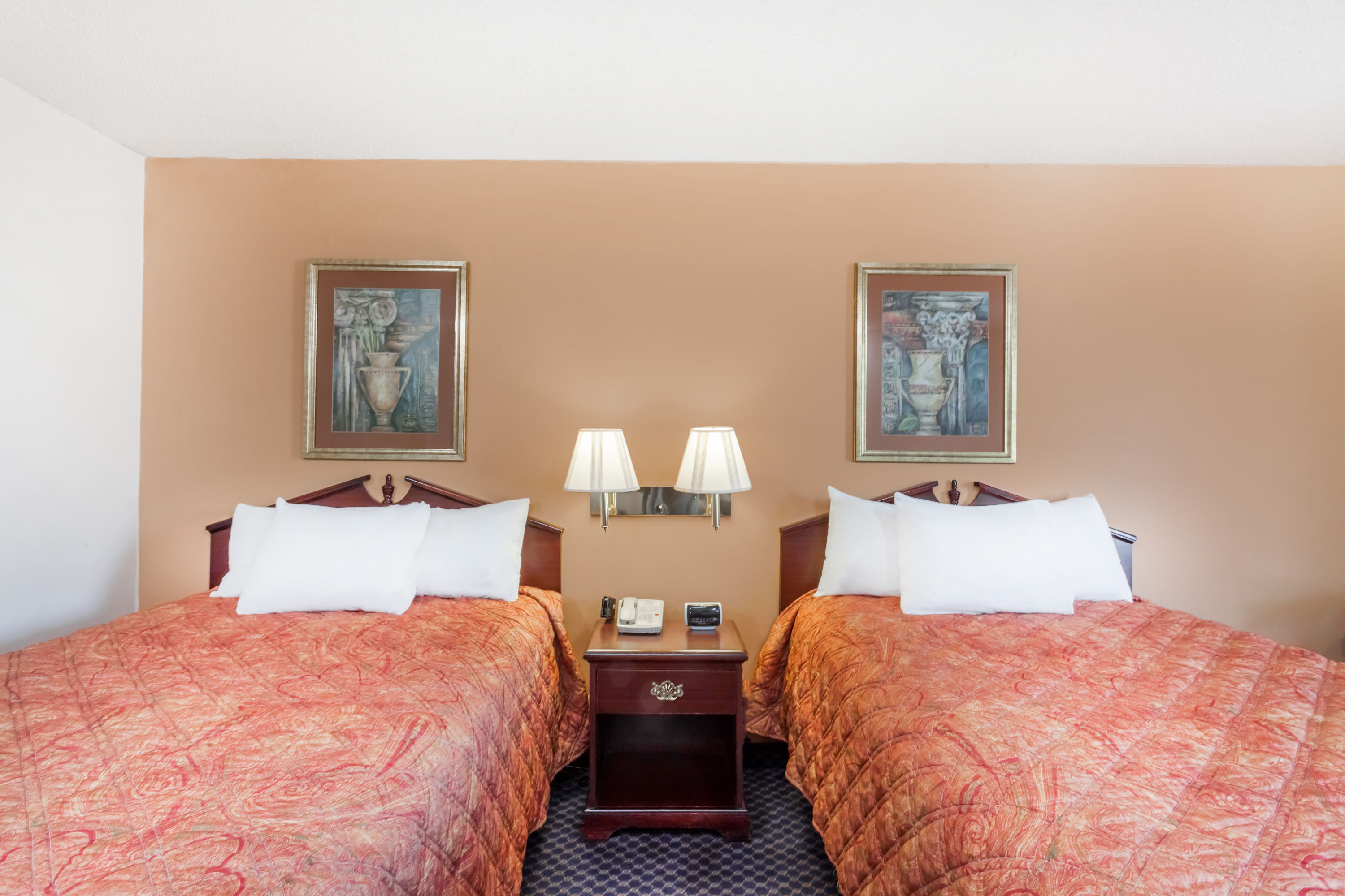 Guest room at the Days Inn by Wyndham Martin in Martin, Tennessee