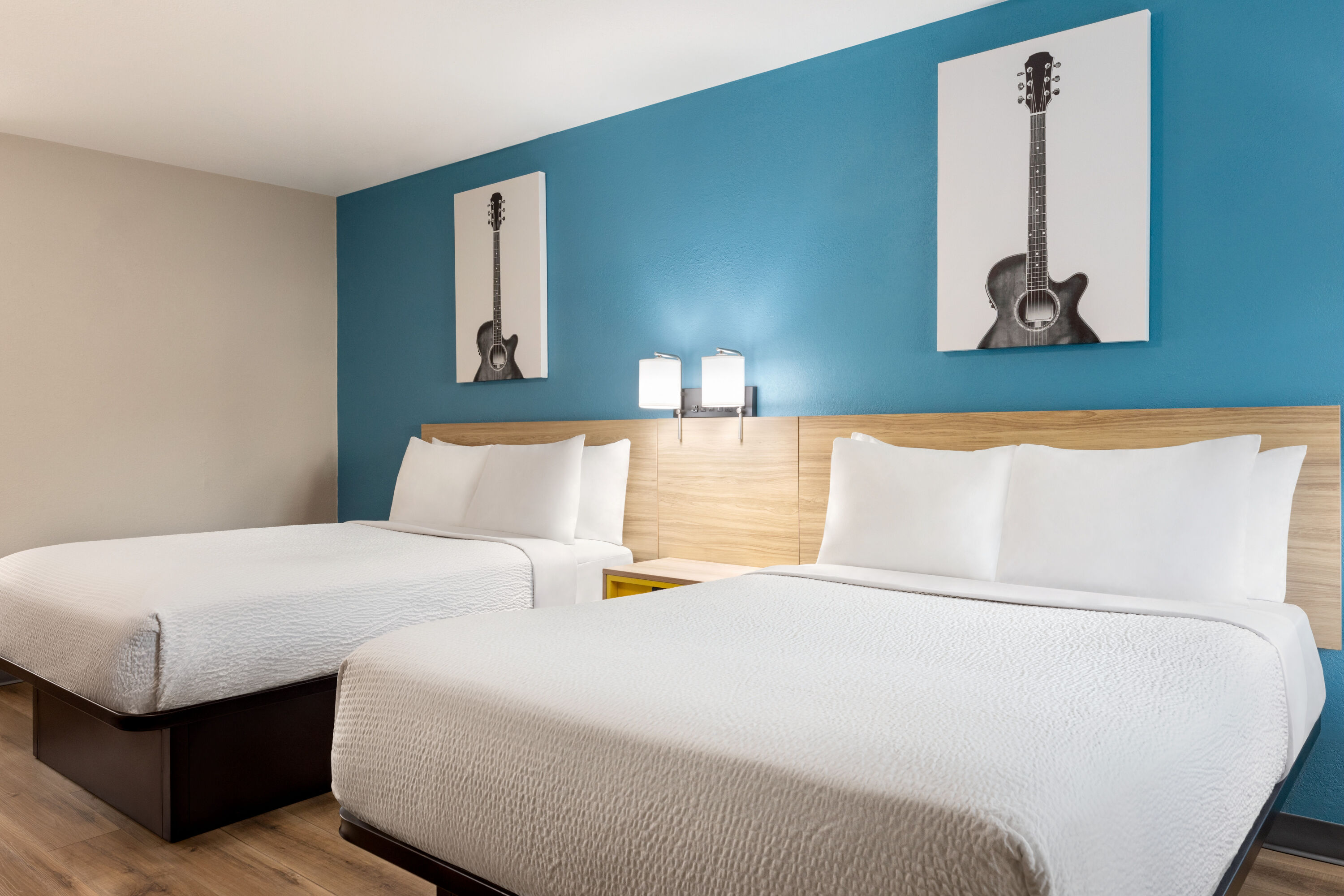 Guest room at the Days Inn by Wyndham Memphis at Graceland in Memphis, Tennessee