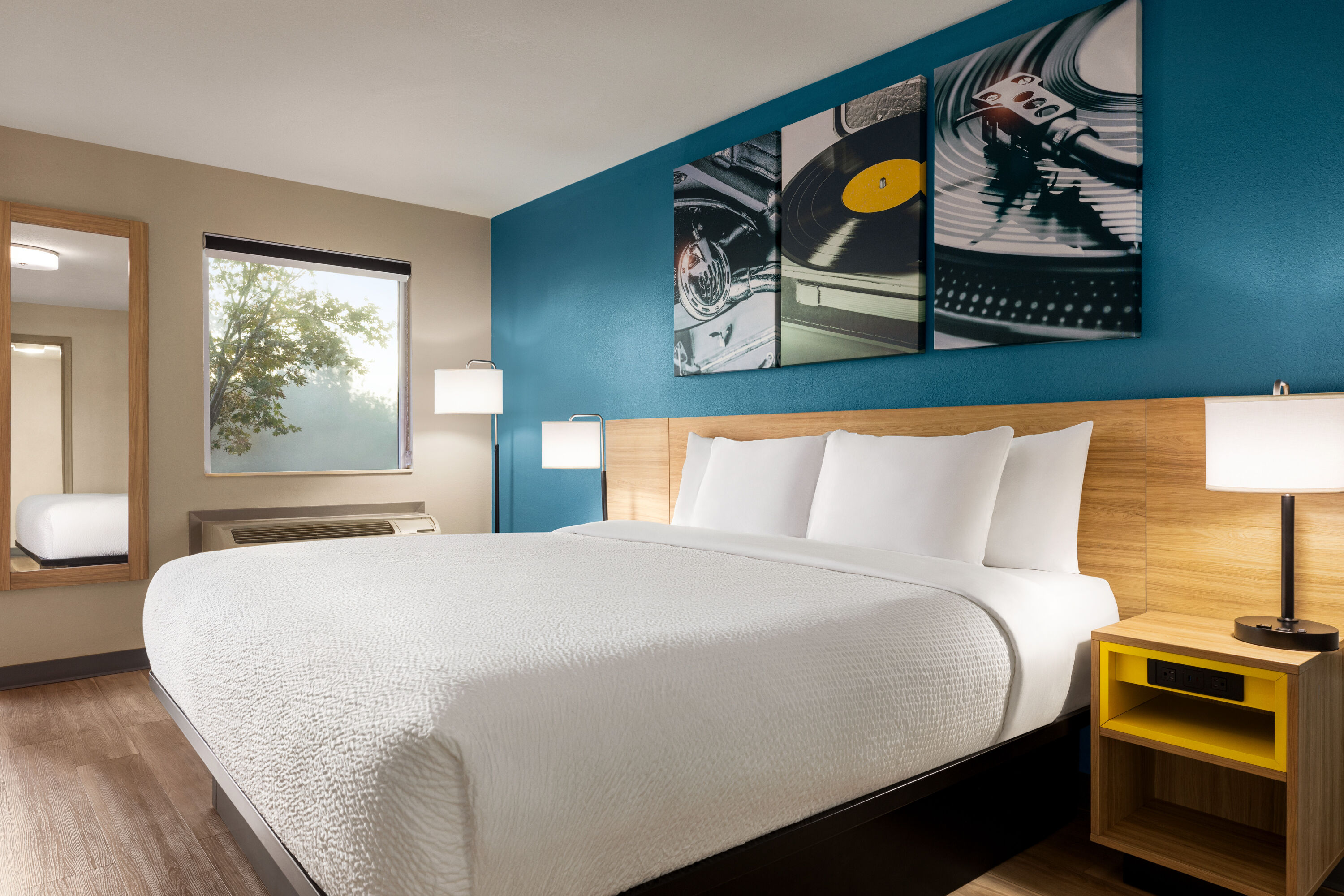Guest room at the Days Inn by Wyndham Memphis at Graceland in Memphis, Tennessee