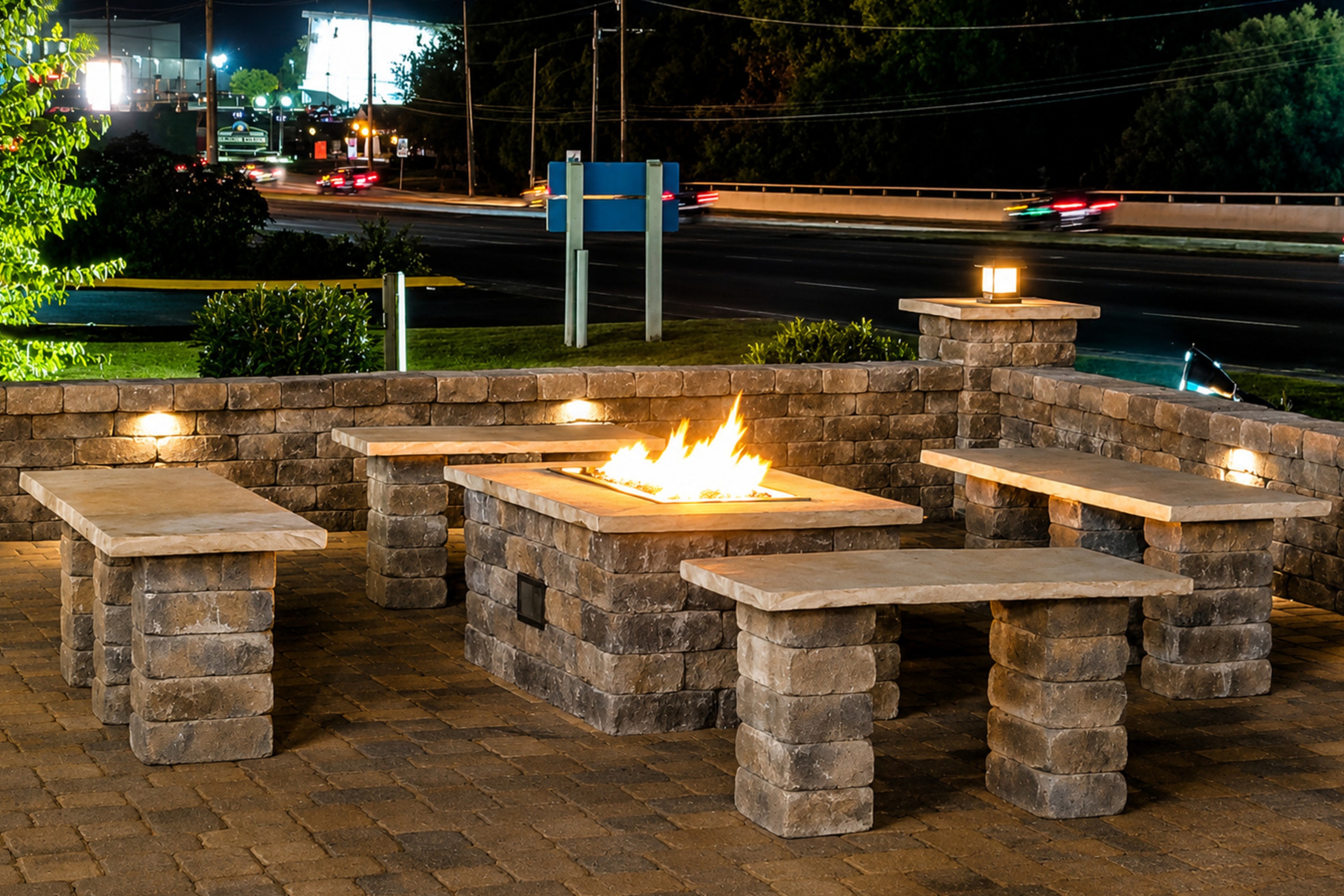 Firepit at Days Inn by Wyndham Apple Valley Pigeon Forge/Sevierville in Sevierville, Tennessee