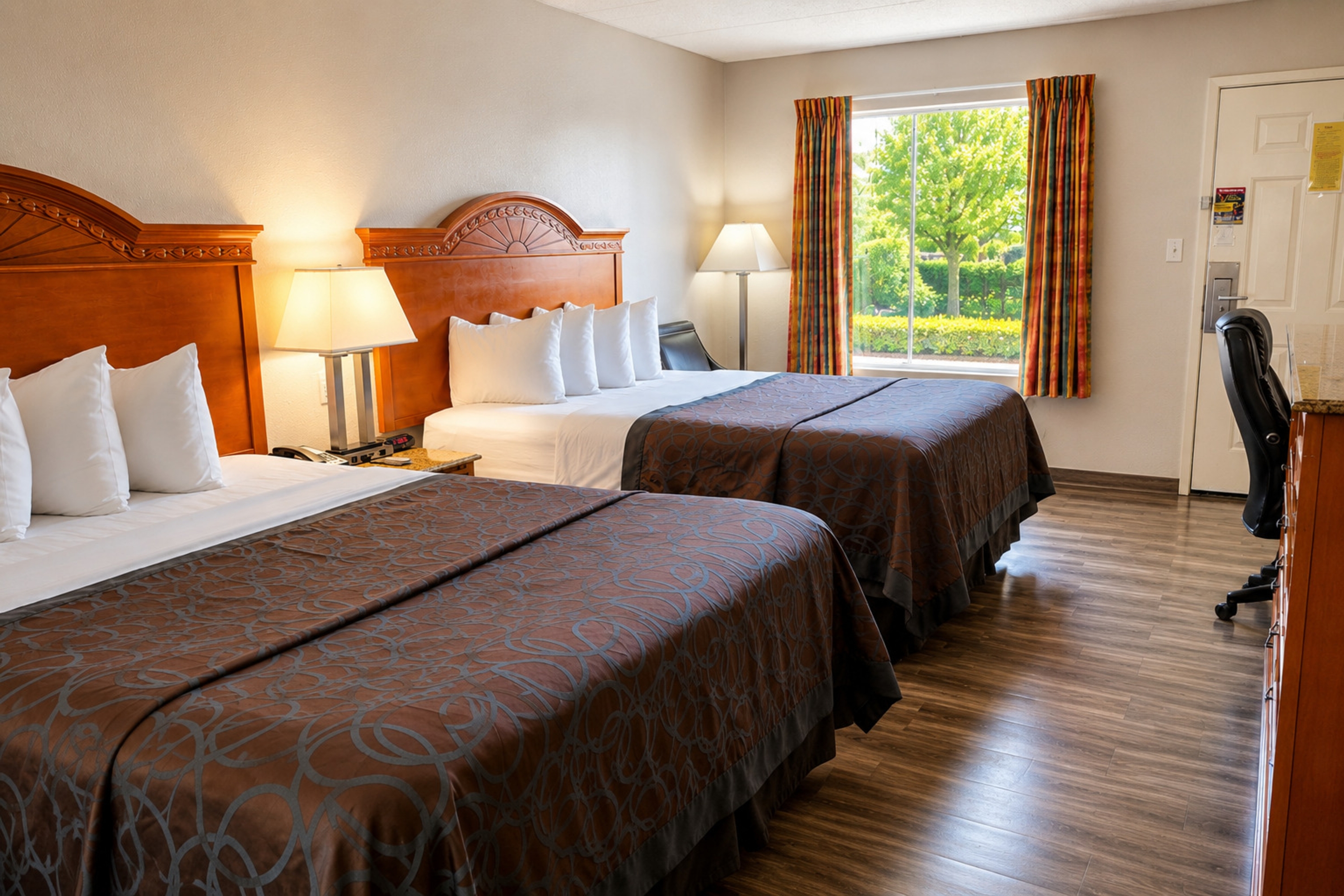 Guest room at the Days Inn by Wyndham Apple Valley Pigeon Forge/Sevierville in Sevierville, Tennessee