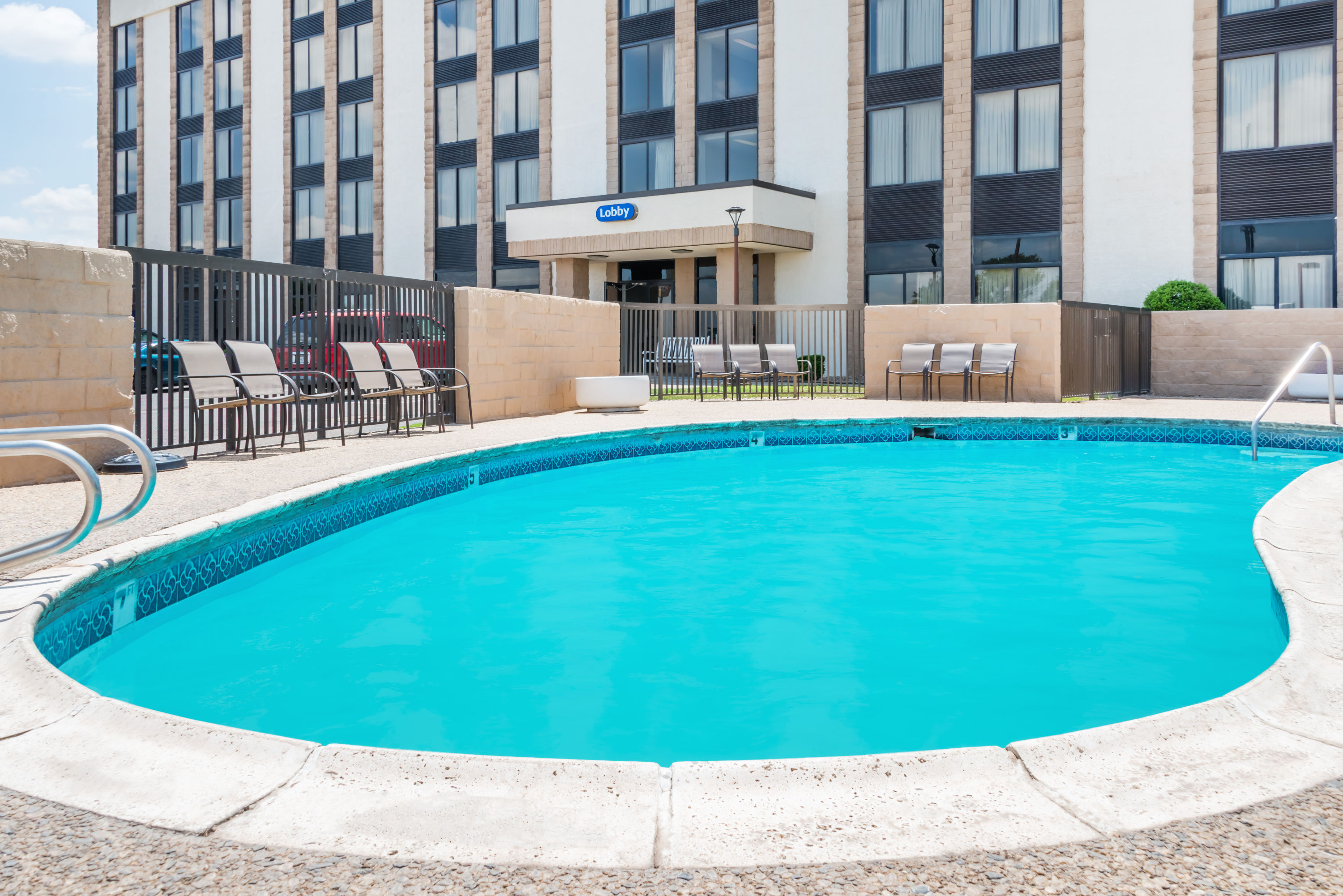 Pool at the Days Inn by Wyndham Amarillo East in Amarillo, Texas
