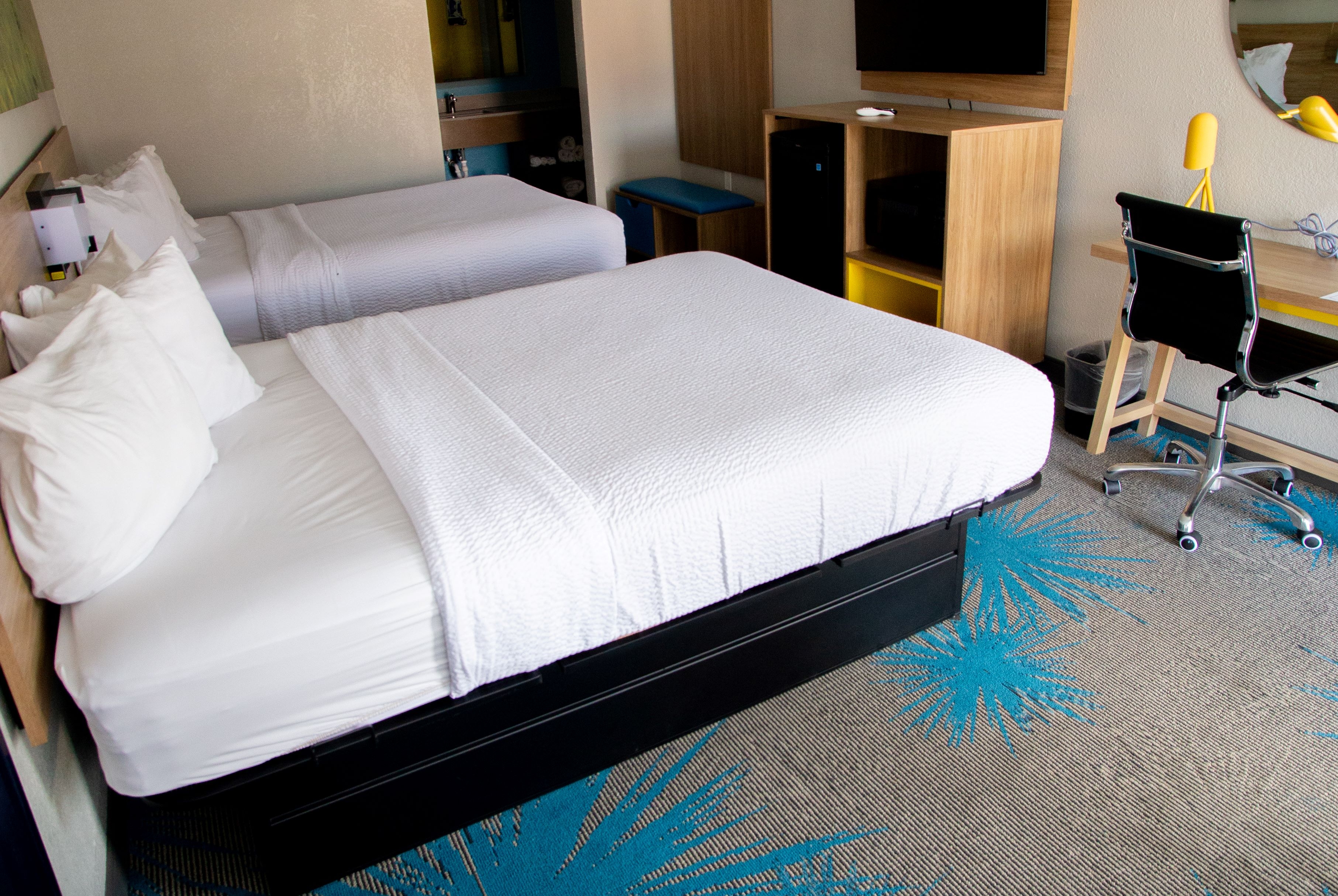 Guest room at the Days Inn by Wyndham Amarillo - Medical Center in Amarillo, Texas