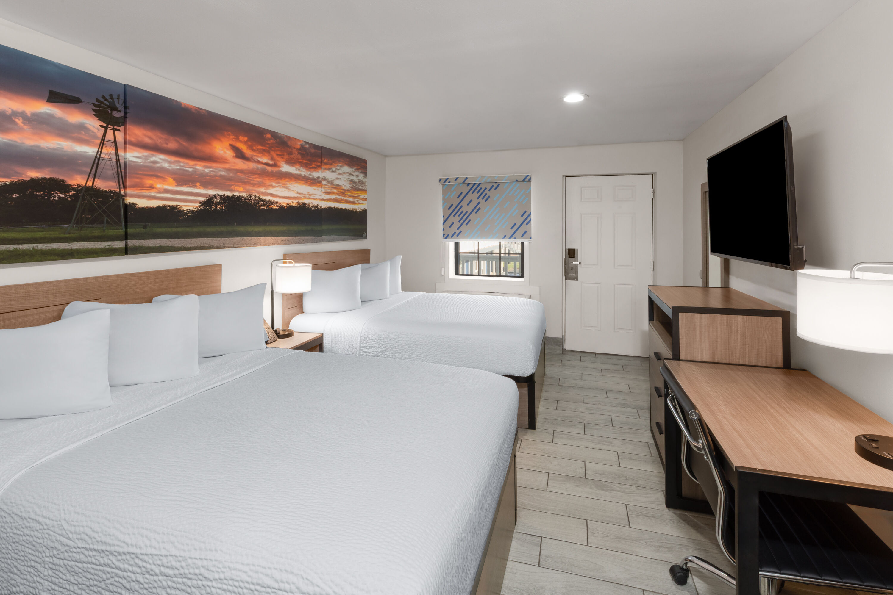 Guest room at the Days Inn by Wyndham Aransas Pass in Aransas Pass, Texas