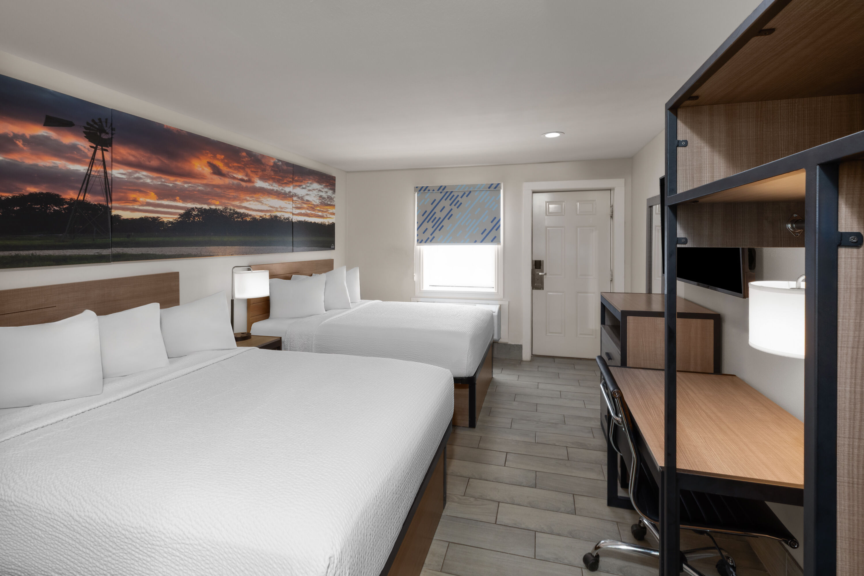 Guest room at the Days Inn by Wyndham Aransas Pass in Aransas Pass, Texas