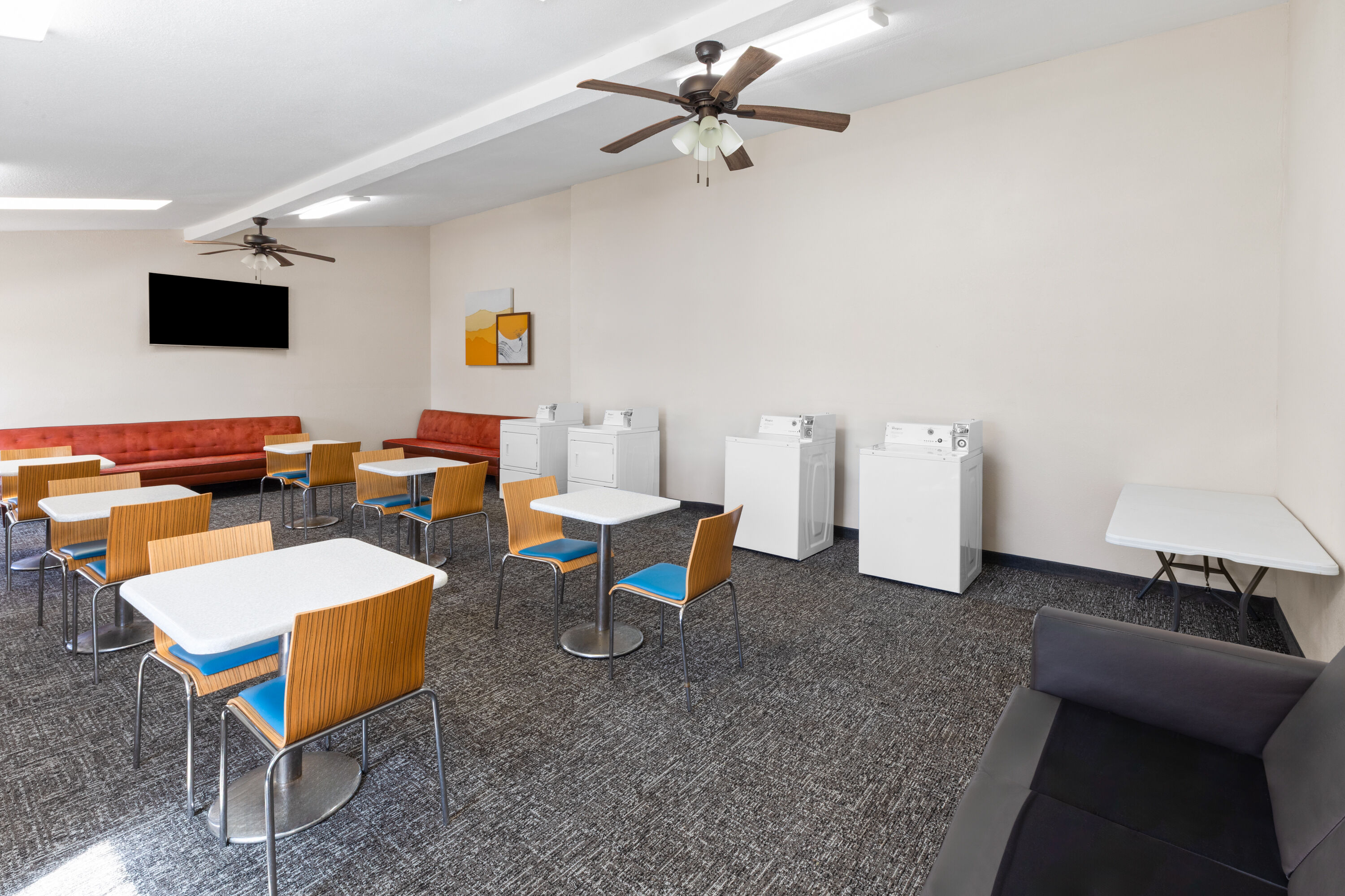 Laundry facilities at Days Inn by Wyndham Aransas Pass in Aransas Pass, Texas