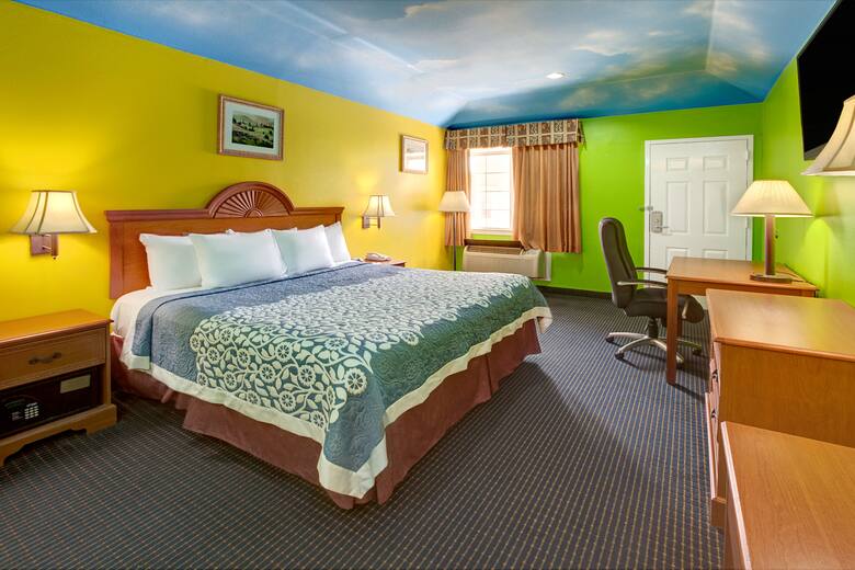 Guest room at the Days Inn & Suites Houston Channelview TX in Channelview, Texas