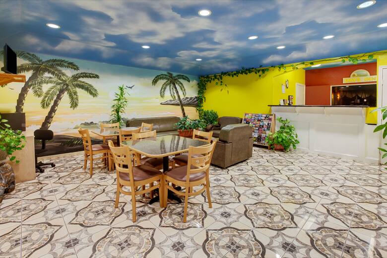Days Inn & Suites Houston Channelview TX hotel lobby in Channelview, Texas