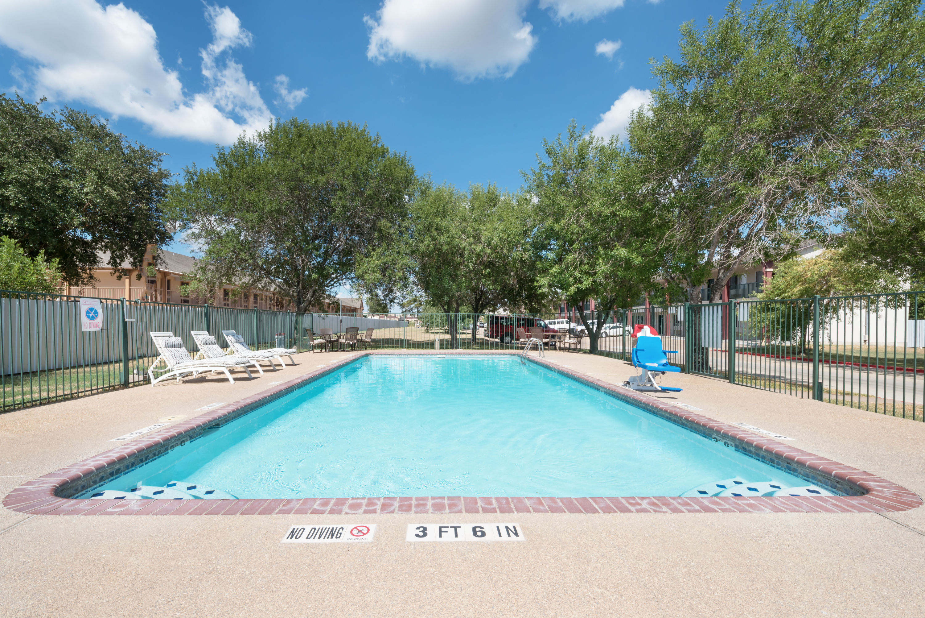 Pool at the Days Inn by Wyndham Bryan College Station in College Station, Texas