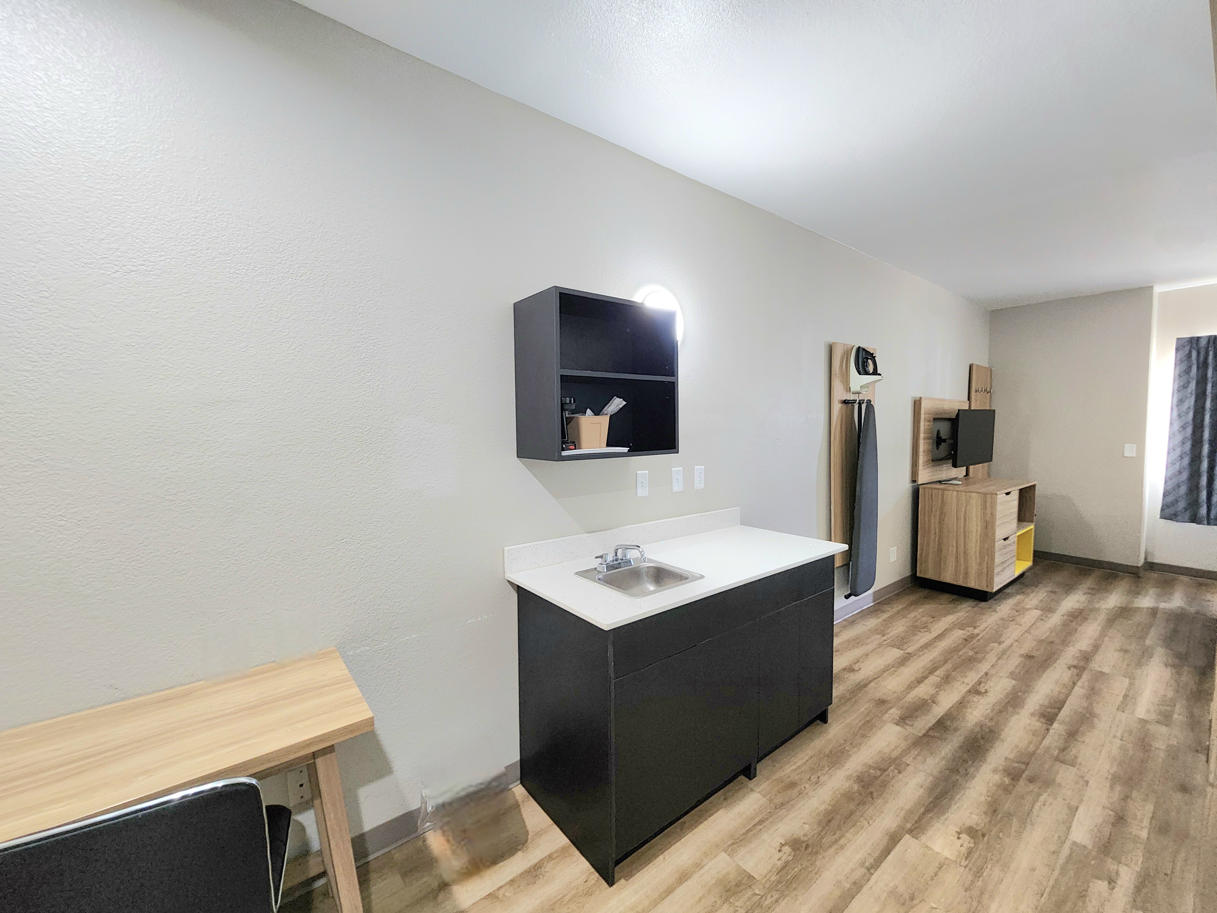 Guest room at the Days Inn & Suites by Wyndham Corpus Christi Central in Corpus Christi, Texas