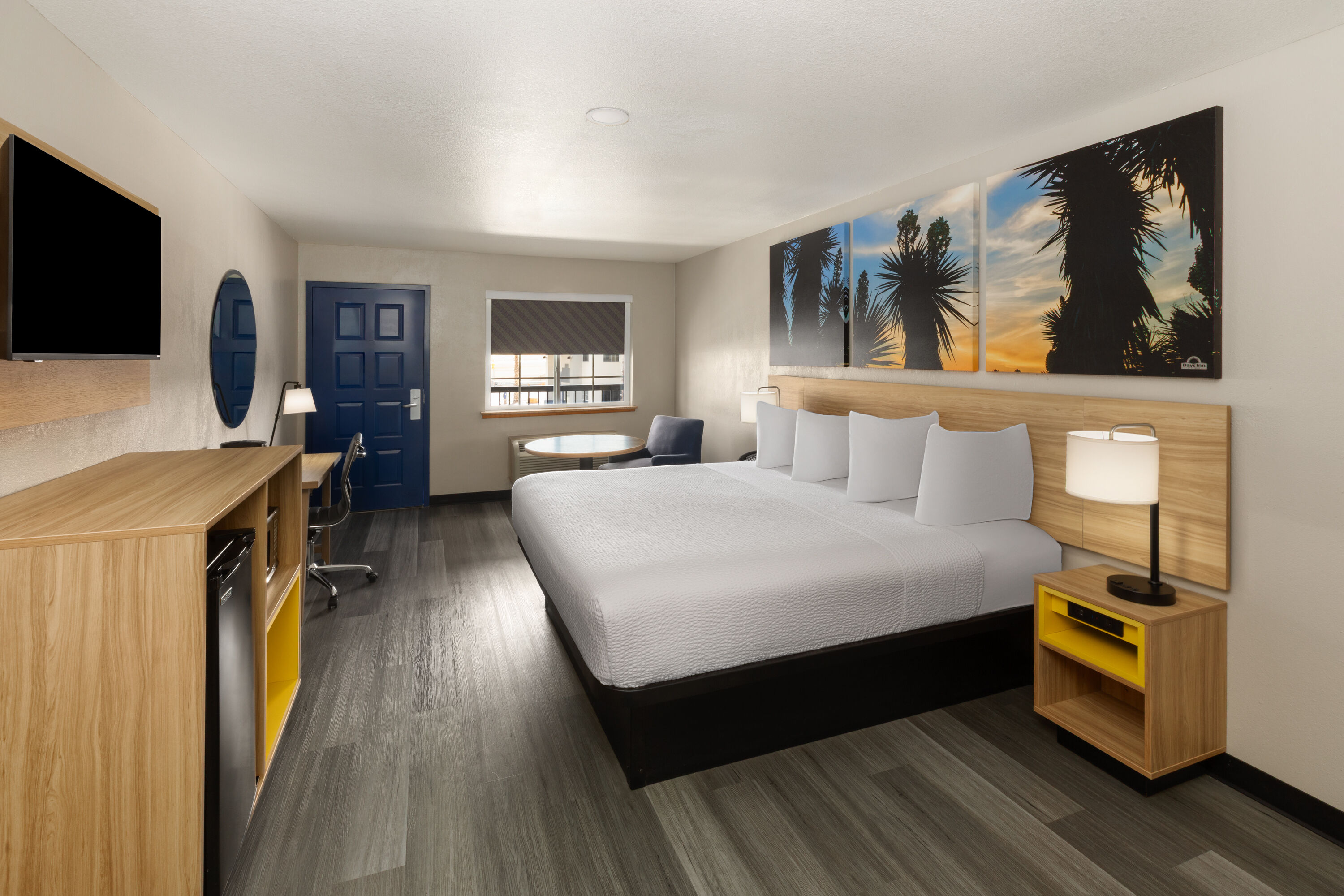 Guest room at the Days Inn by Wyndham El Paso West in El Paso, Texas