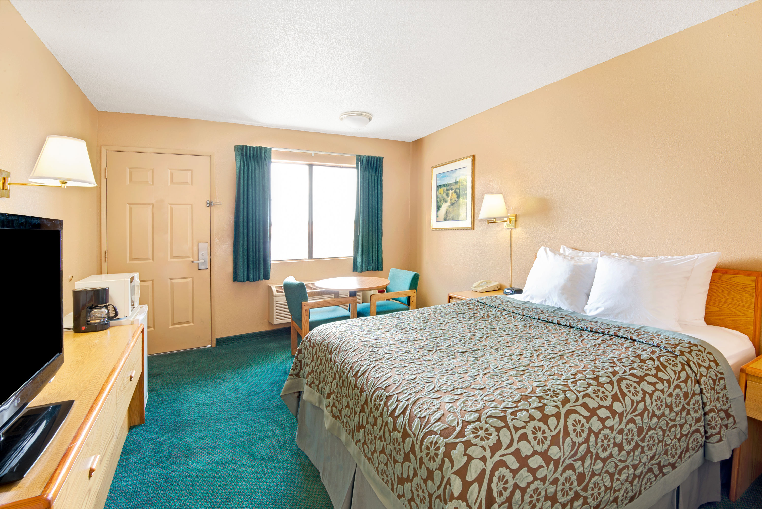 Guest room at the Days Inn by Wyndham El Paso Airport East in El Paso, Texas