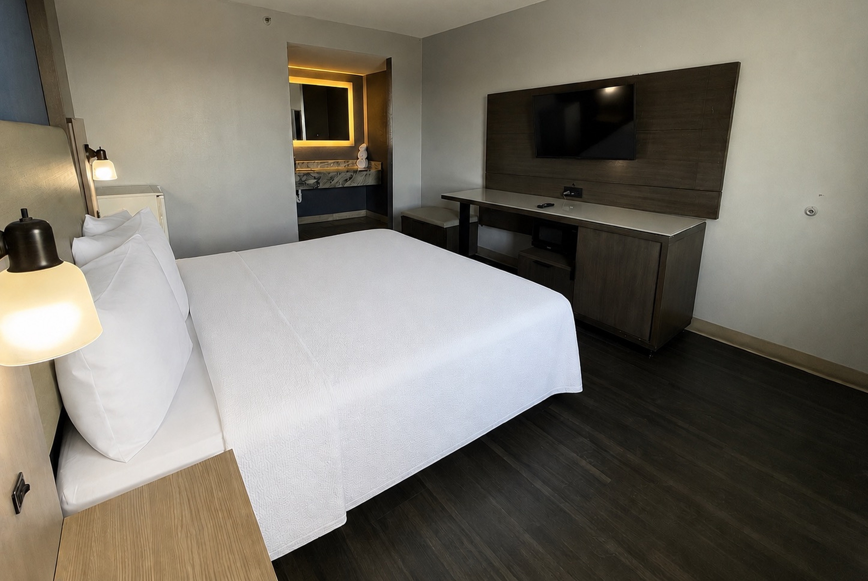 Guest room at the Days Inn by Wyndham El Paso I-10 East in El Paso, Texas