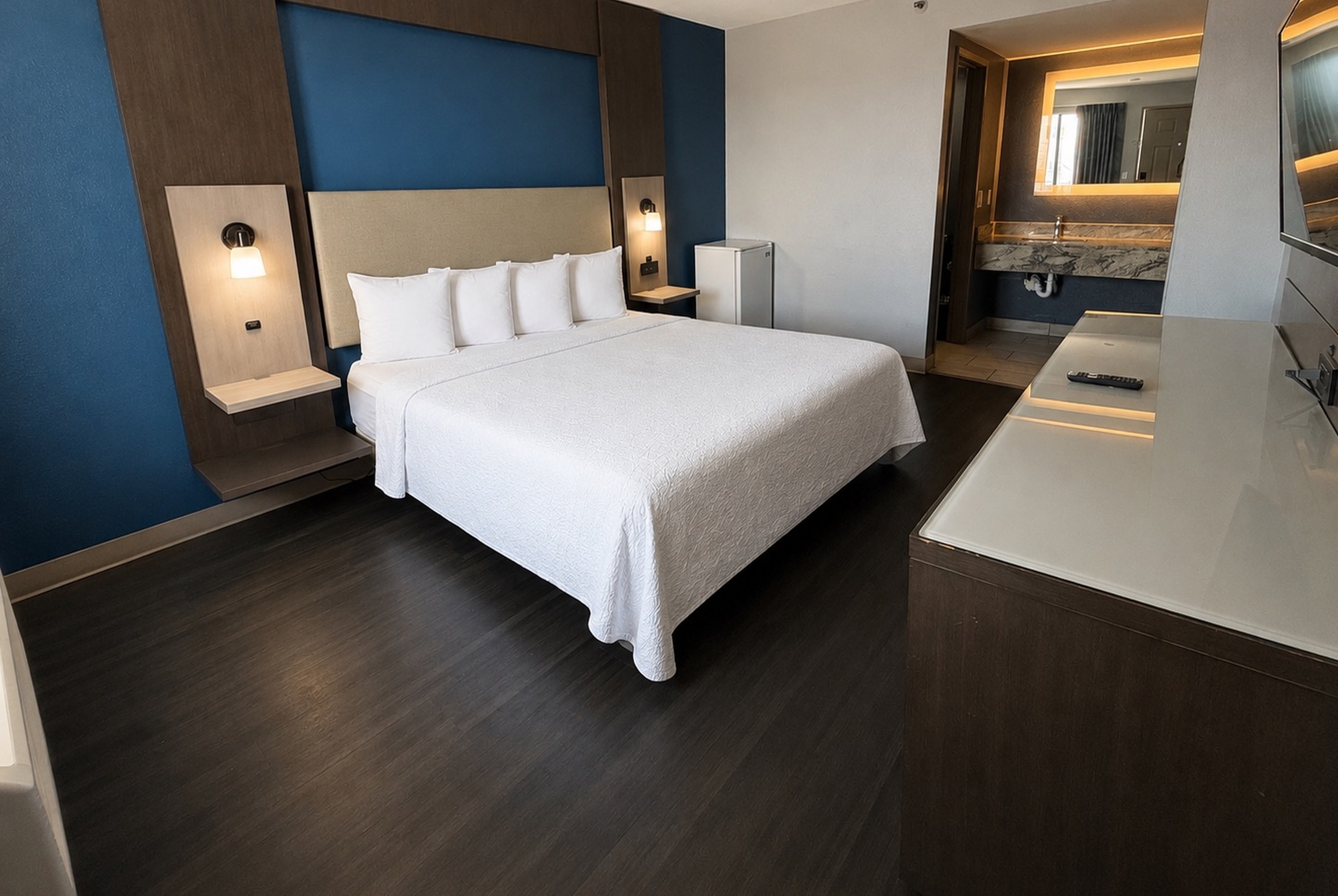 Guest room at the Days Inn by Wyndham El Paso I-10 East in El Paso, Texas