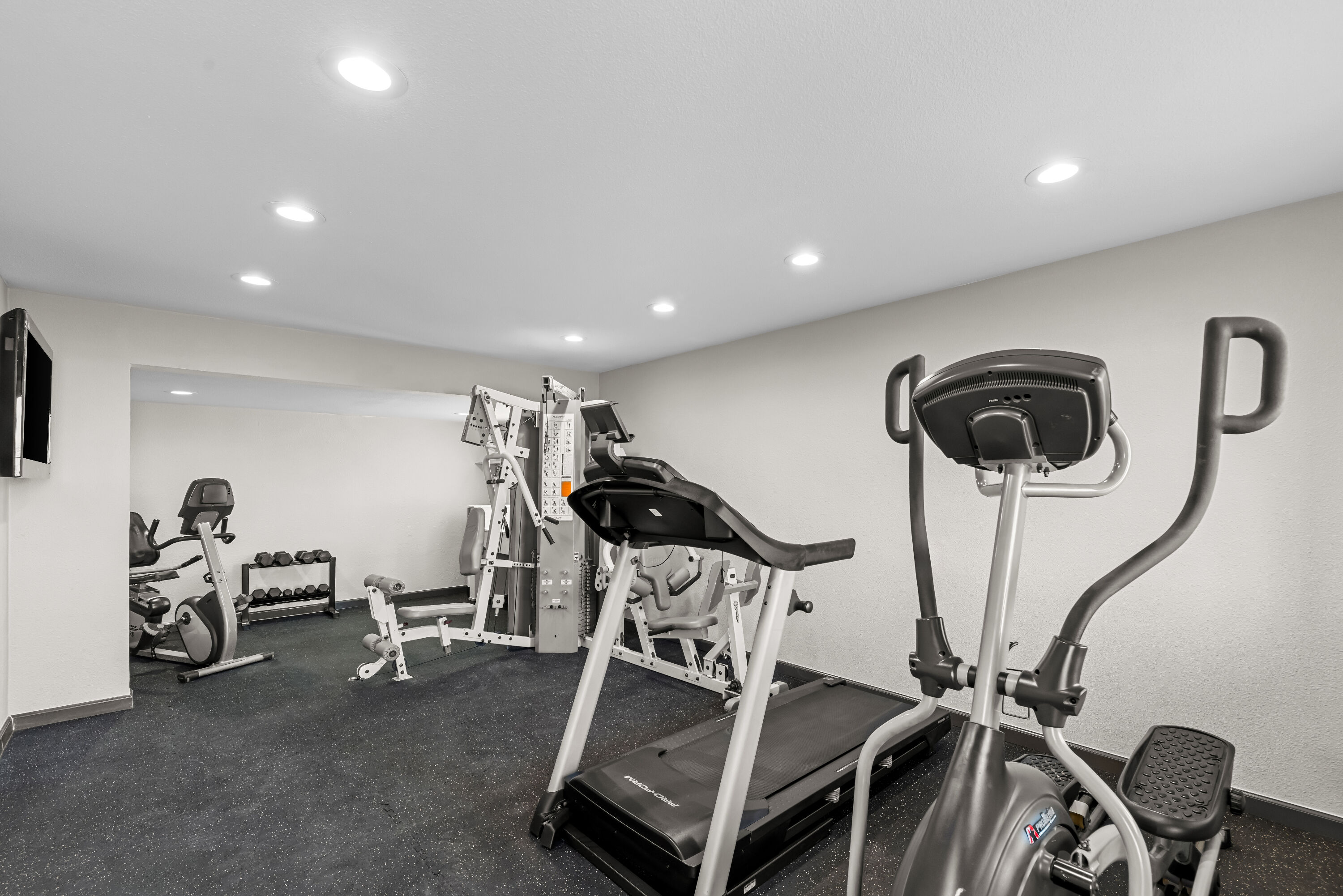 Fitness room at Days Inn by Wyndham Gainesville in Gainesville, Texas