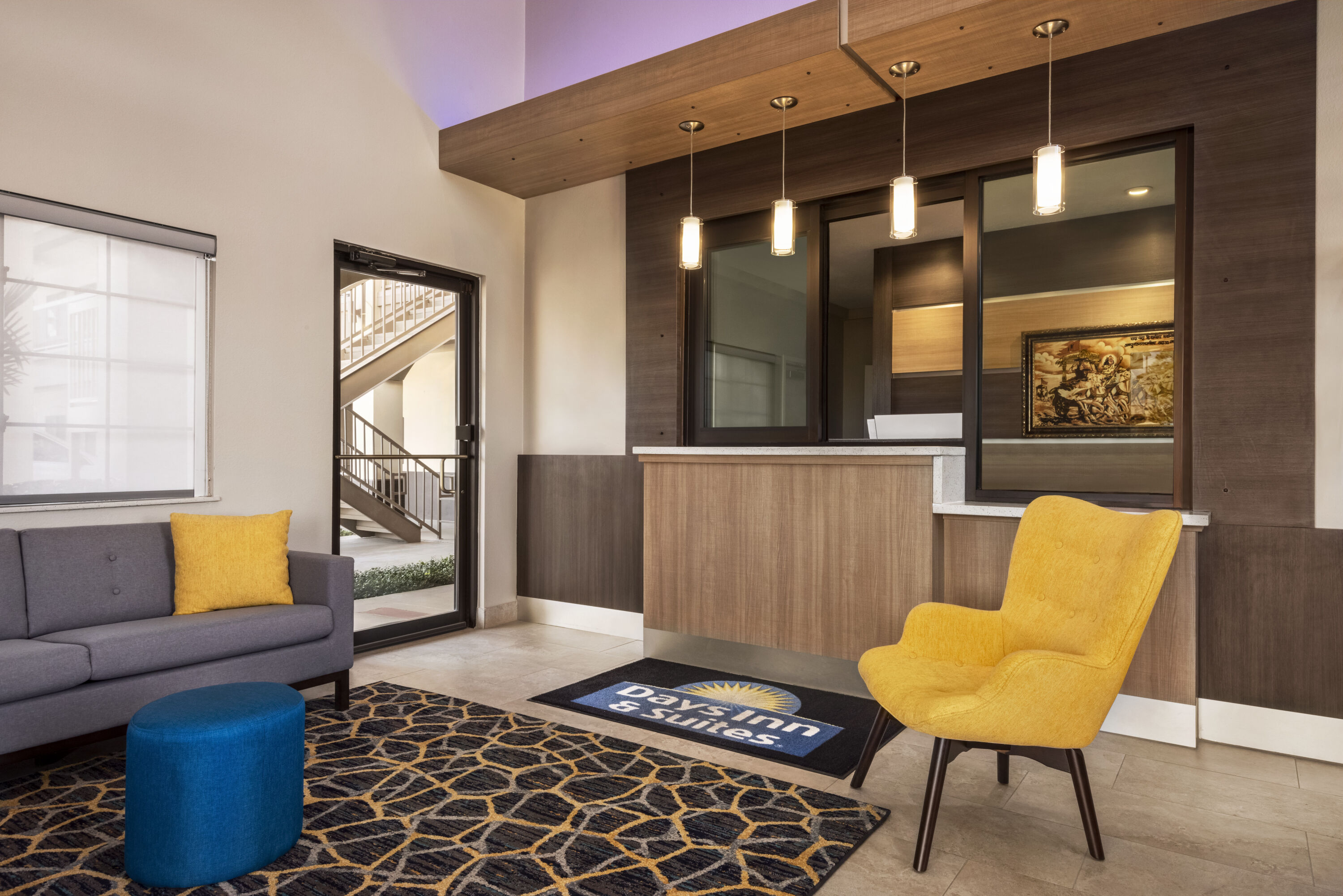 Days Inn & Suites by Wyndham Houston Hobby Airport reception in Houston, Texas