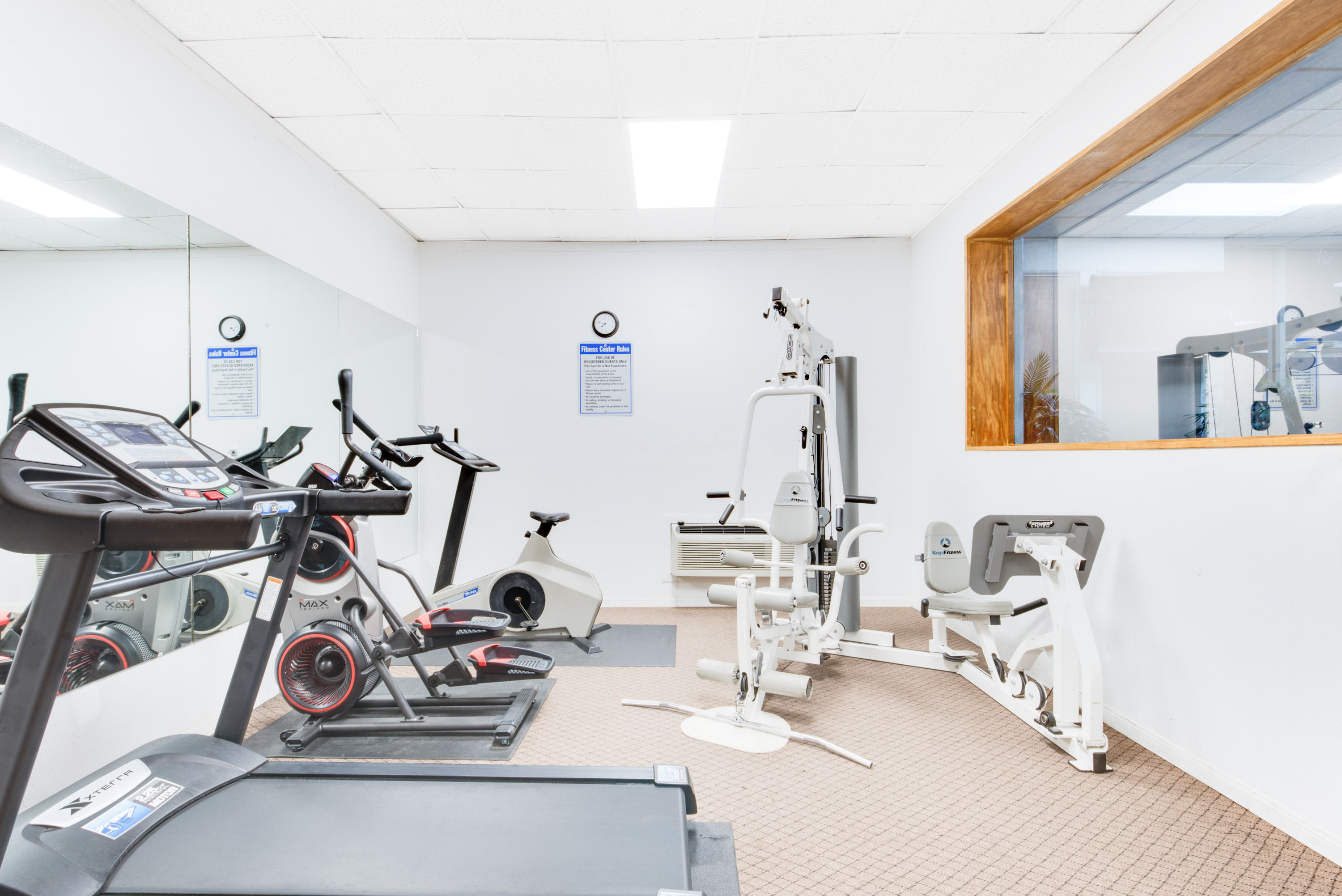 Fitness room at Days Inn & Suites by Wyndham Laredo in Laredo, Texas