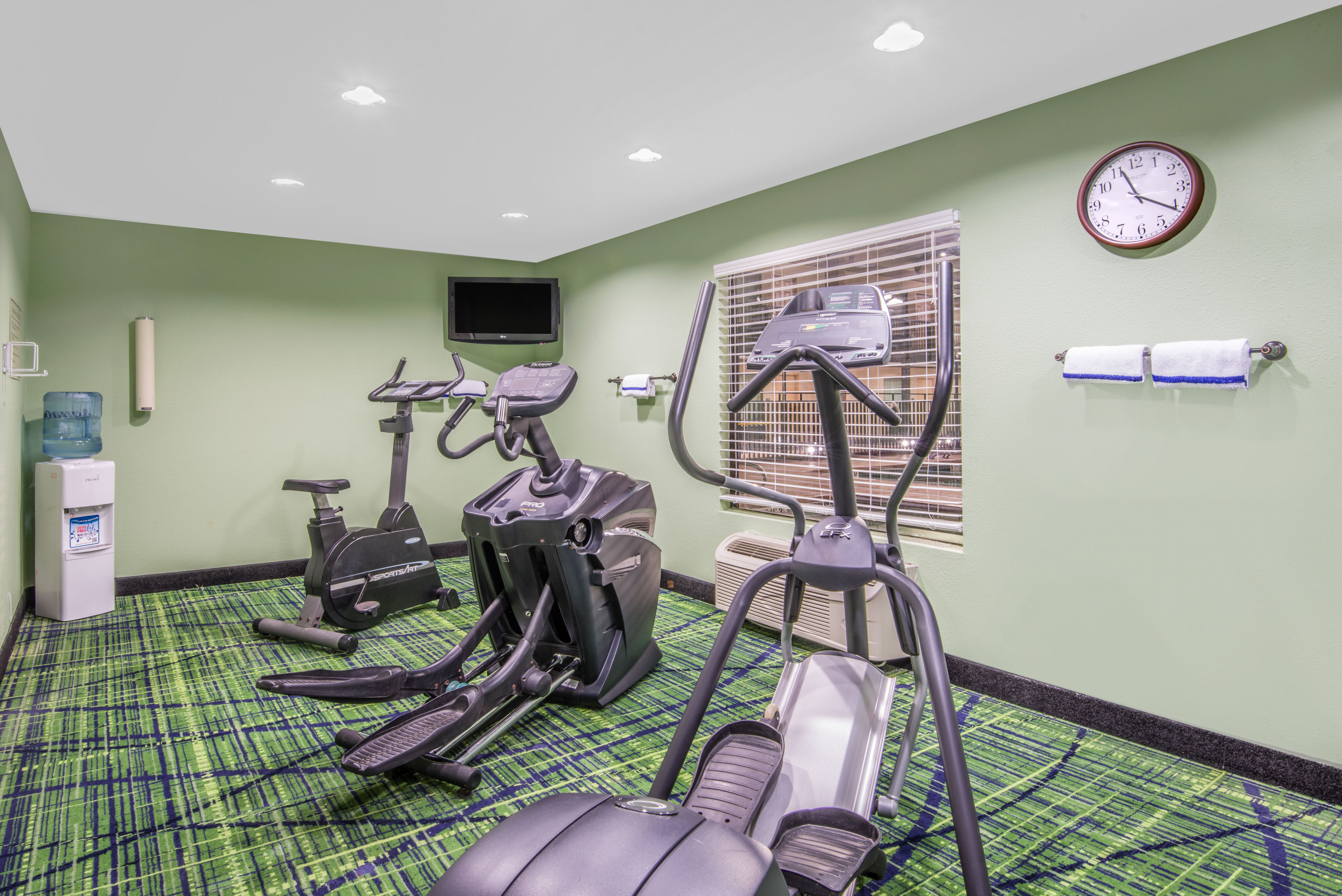 Fitness room at Days Inn by Wyndham Lubbock South in Lubbock, Texas