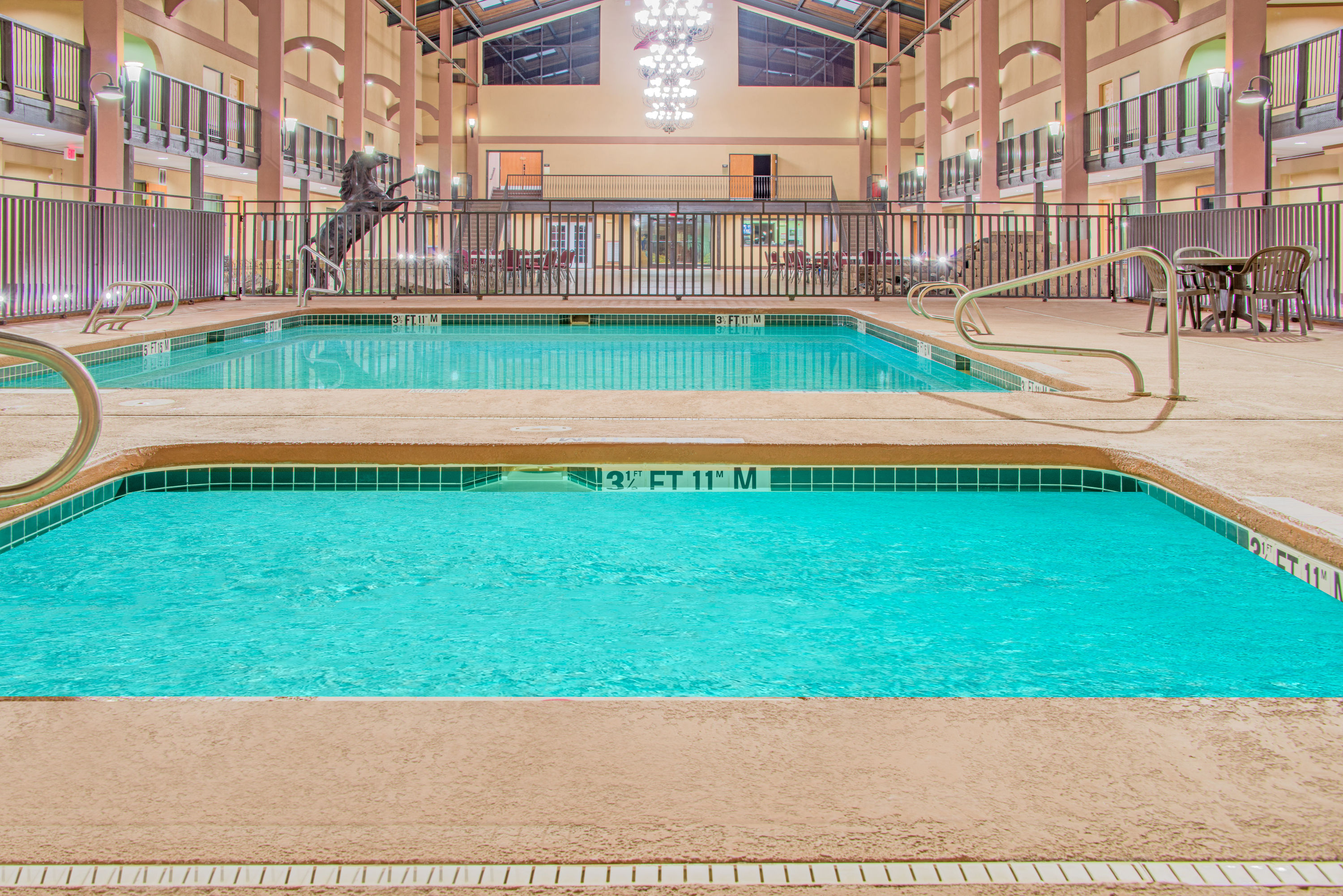 Pool at the Days Inn by Wyndham Lubbock South in Lubbock, Texas