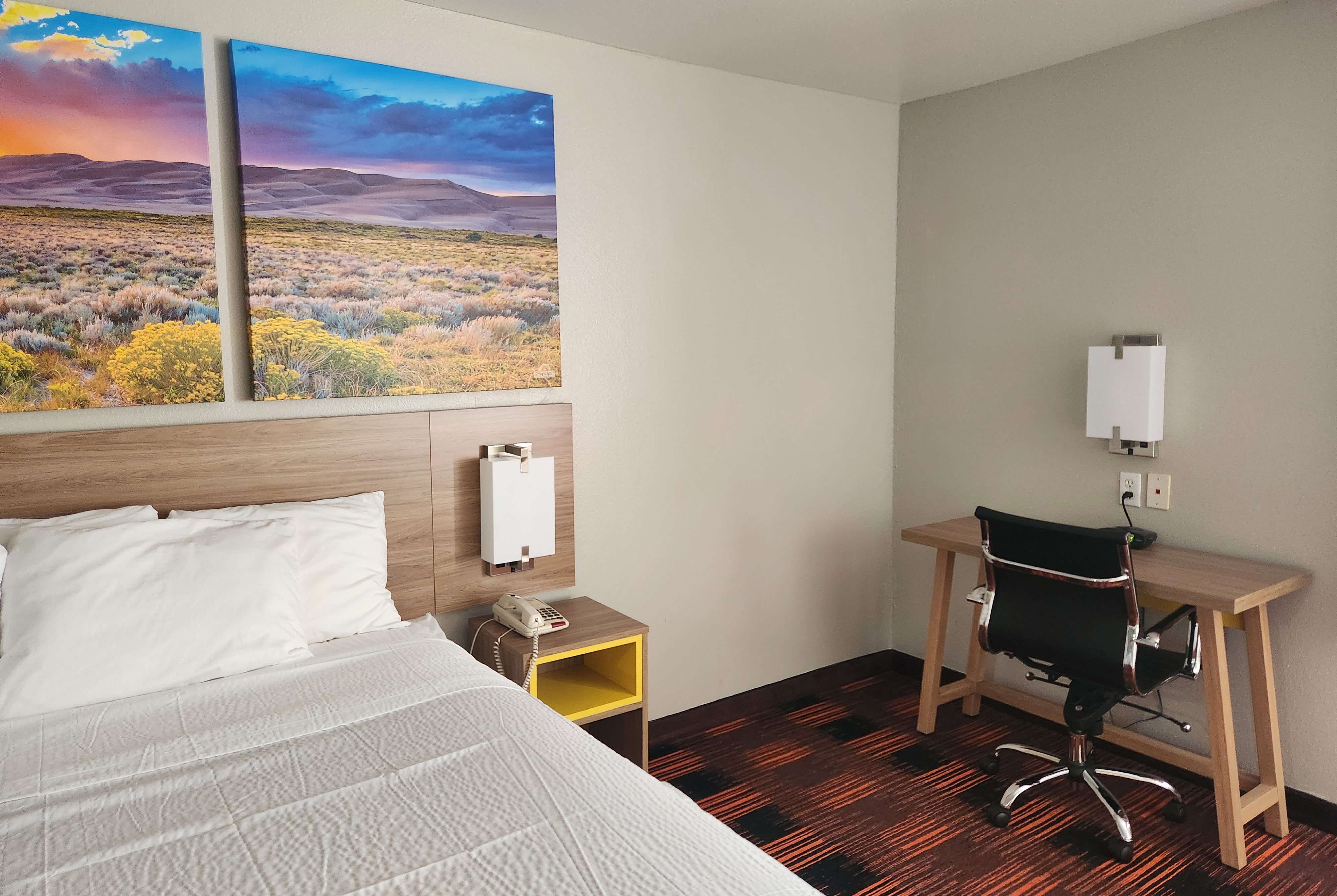 Guest room at the Days Inn by Wyndham Lumberton in Lumberton, Texas