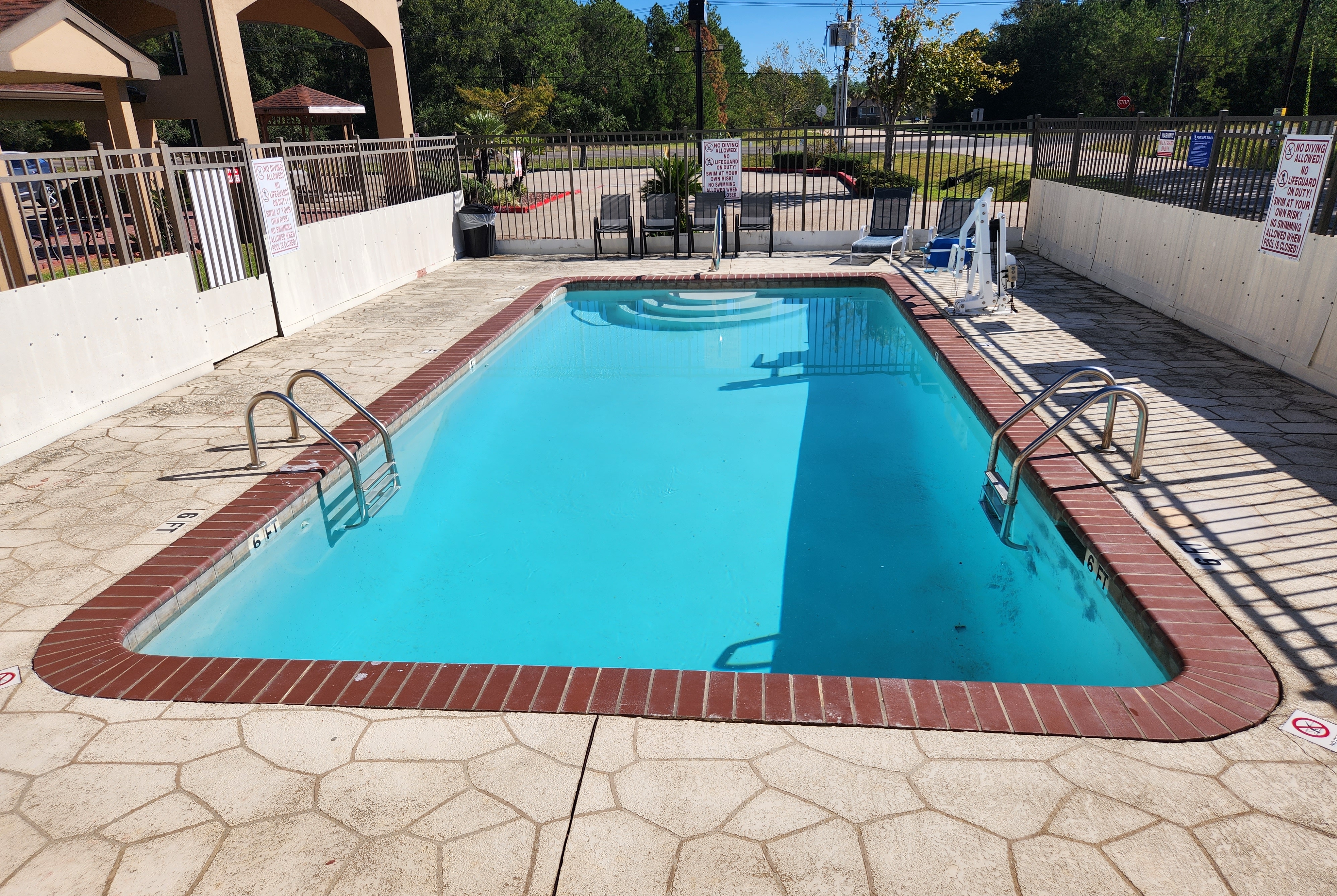 Pool at the Days Inn by Wyndham Lumberton in Lumberton, Texas