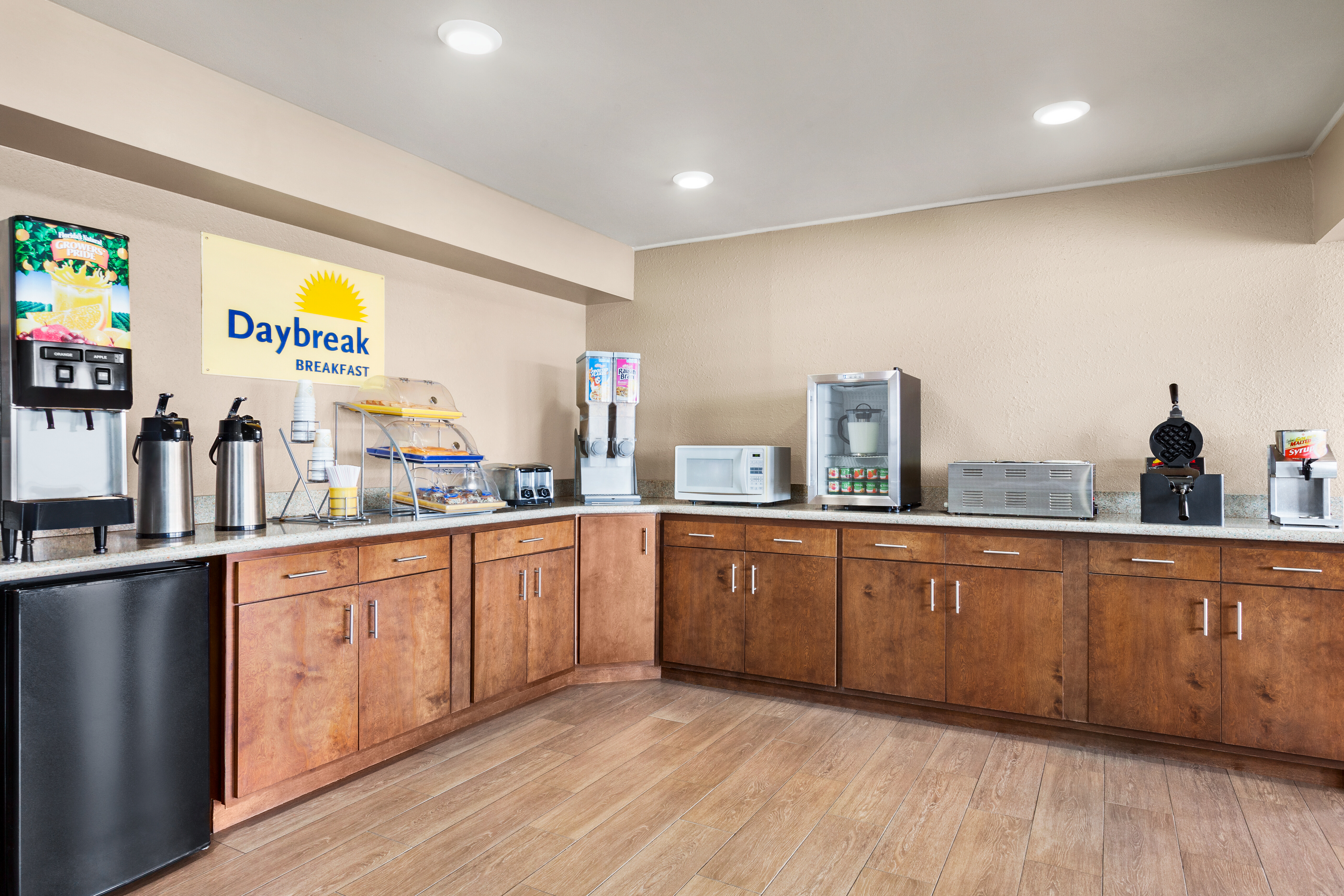 Free breakfast at Days Inn by Wyndham Paris in Paris, Texas