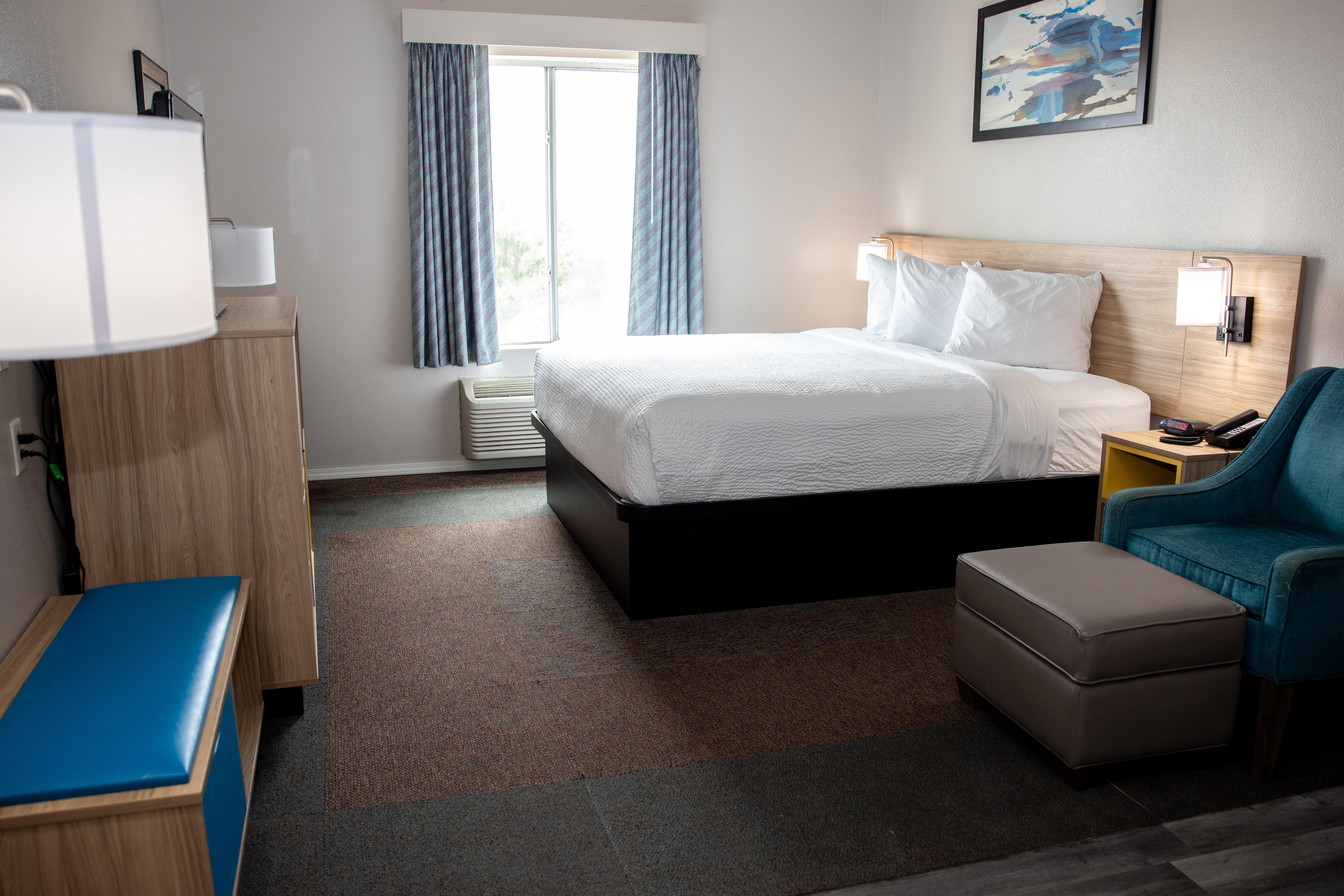Guest room at the Days Inn by Wyndham Plainview Texas in Plainview, Texas