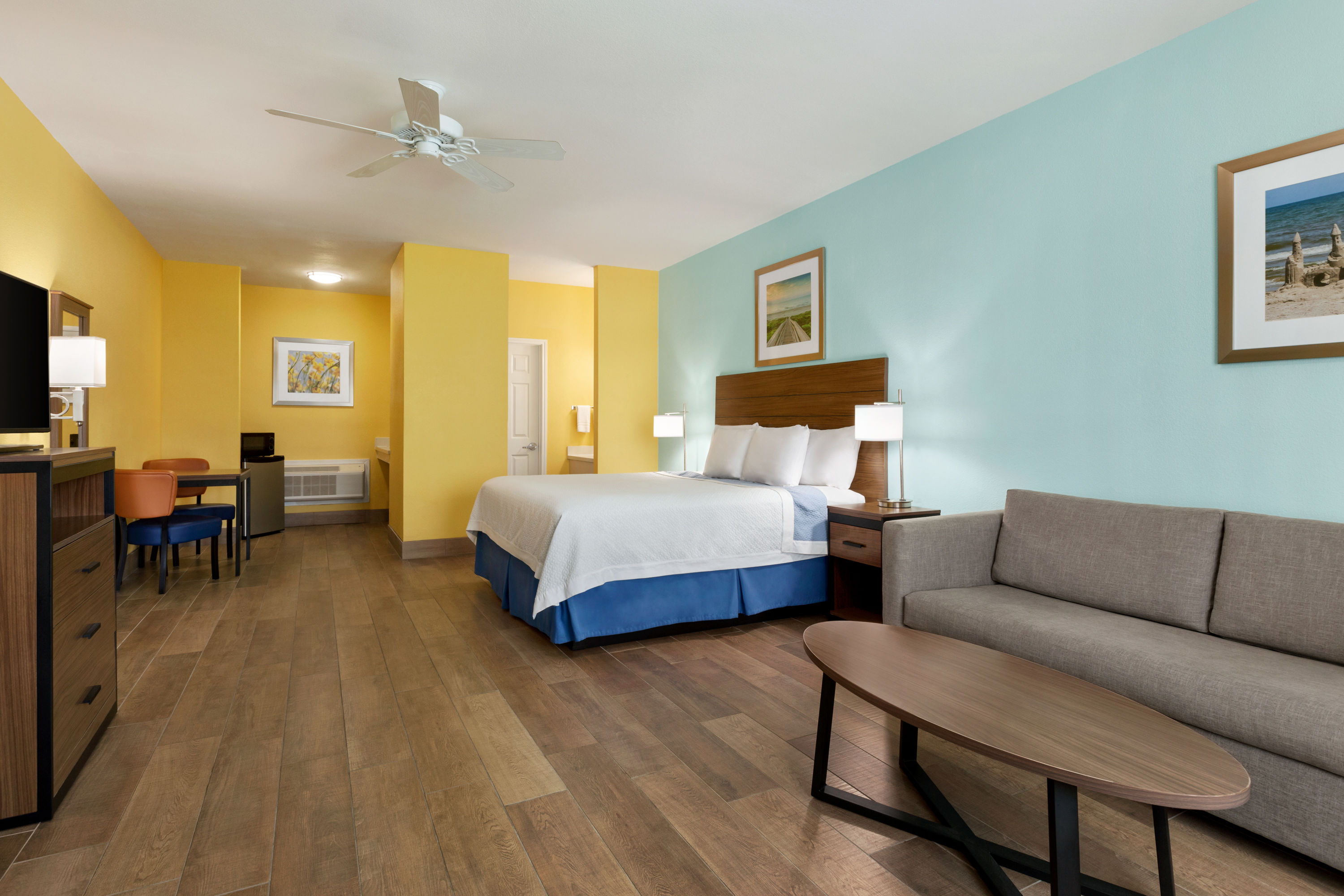 Guest room at the Days Inn by Wyndham Port Aransas TX in Port Aransas, Texas