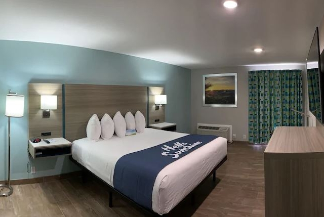 Guest room at the Days Inn by Wyndham Rockport Texas in Rockport, Texas