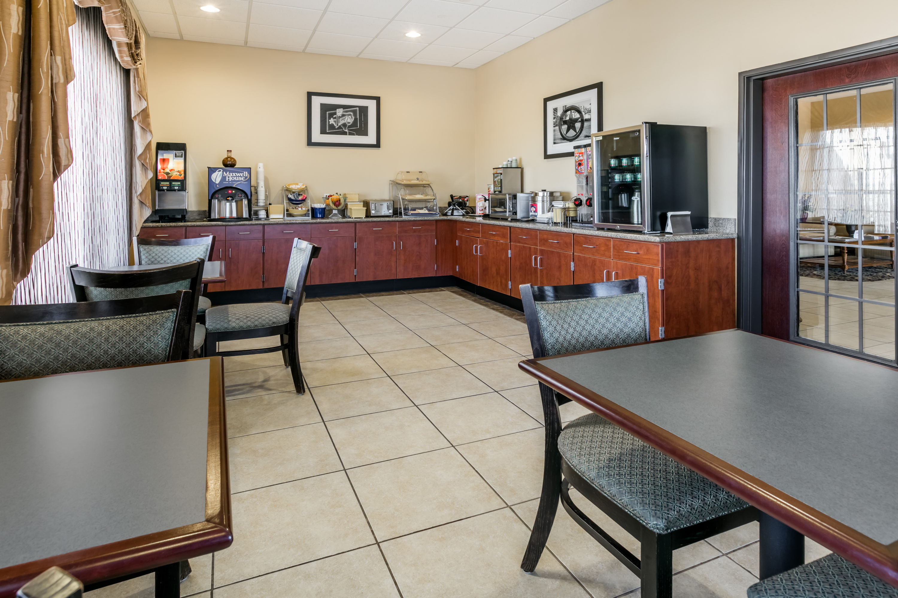 Free breakfast at Days Inn by Wyndham Salado in Salado, Texas