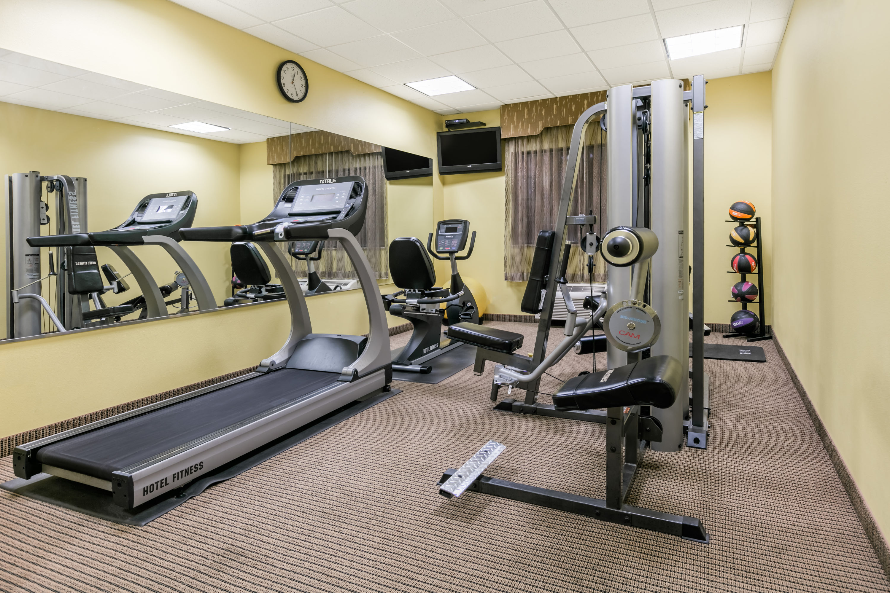 Fitness room at Days Inn by Wyndham Salado in Salado, Texas