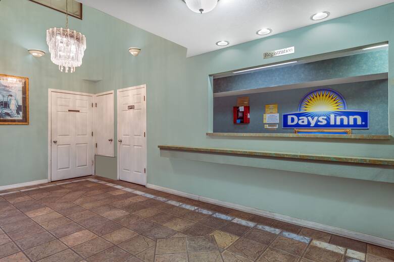 Days Inn San Antonio hotel lobby in San Antonio, Texas