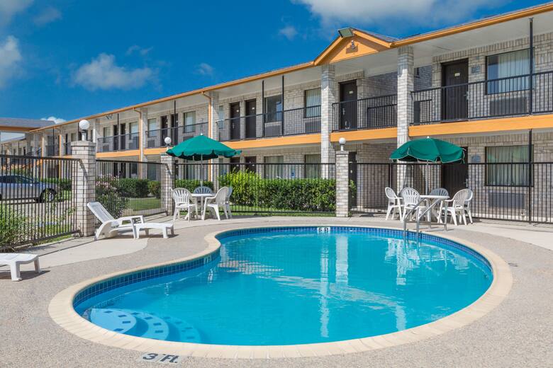 Pool at the Days Inn San Antonio in San Antonio, Texas